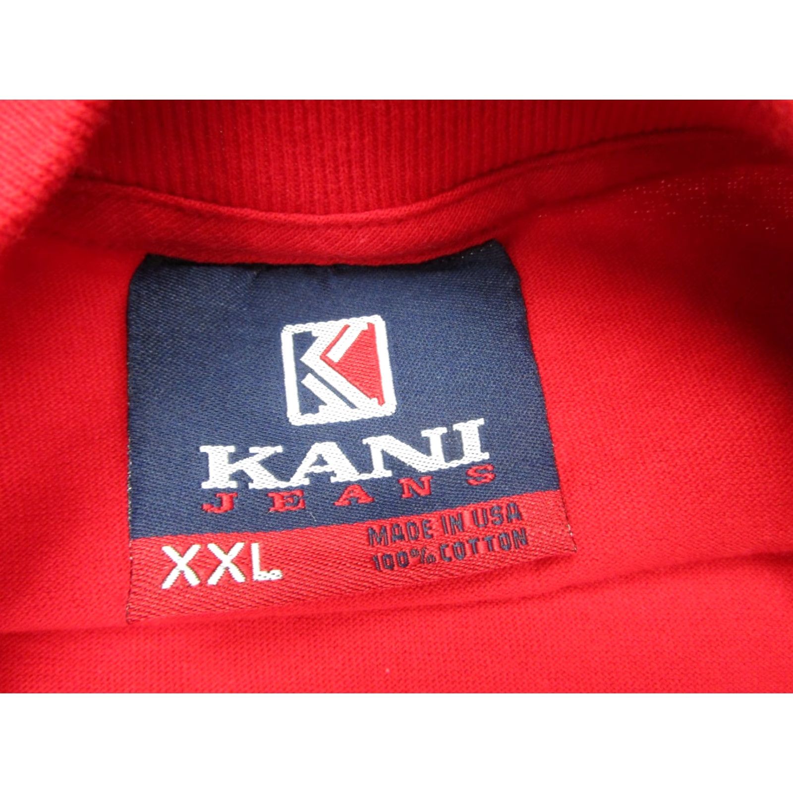 Karl Kani VINTAGE Karl Kani Shirt mens 2XL red Tupac 2 Pac 90s y2k Hip Hop Rap Baggy Big Crew Neck Short Sleeve Logo California, Hip Hop Mens 2XL Red T-Shirt Size US XXL / EU 58 / 5 - 6 Thumbnail