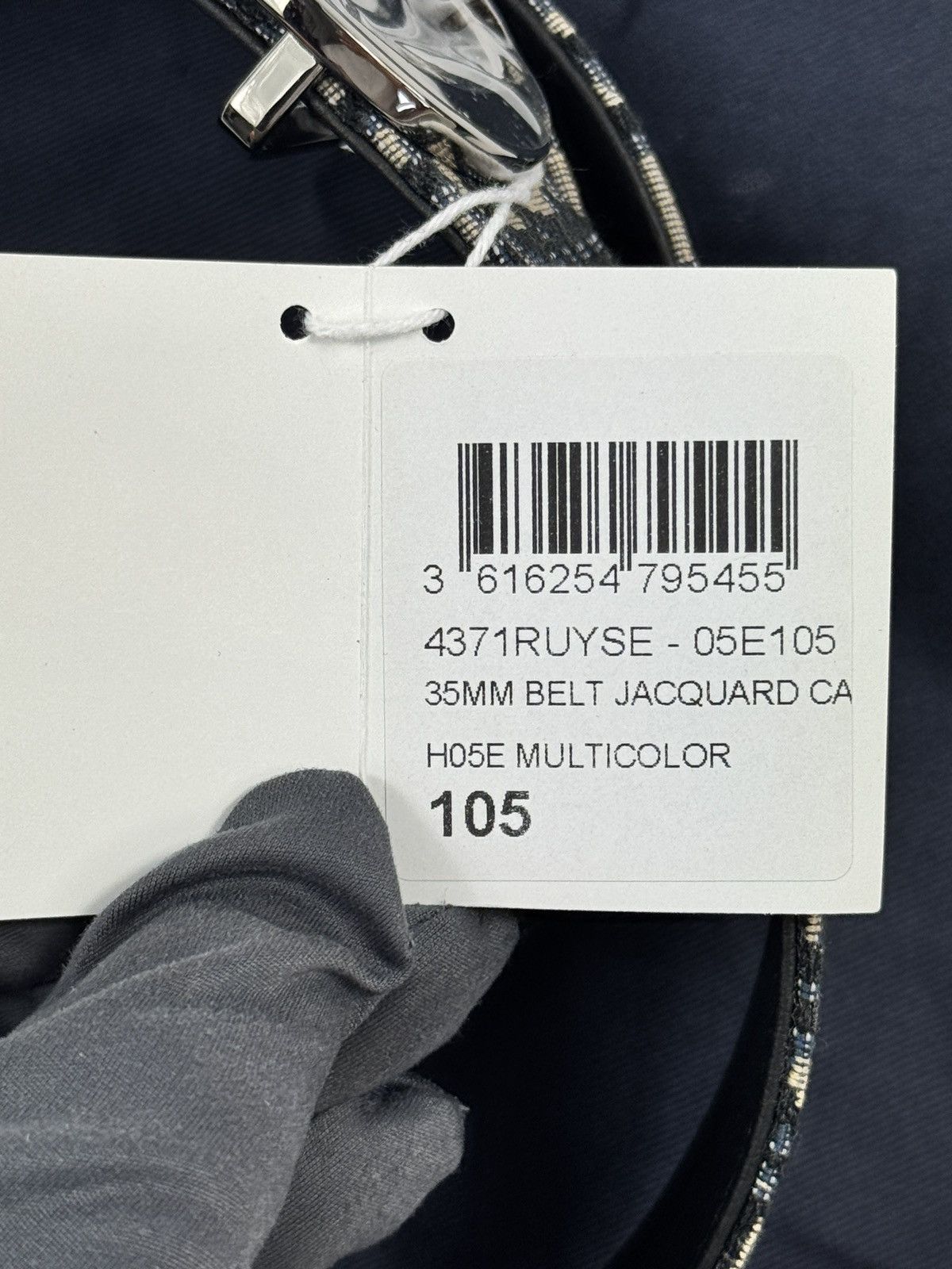 Dior CD BUCKLE OBLIQUE PRINT BELT 105 Size 36 - 7 Thumbnail