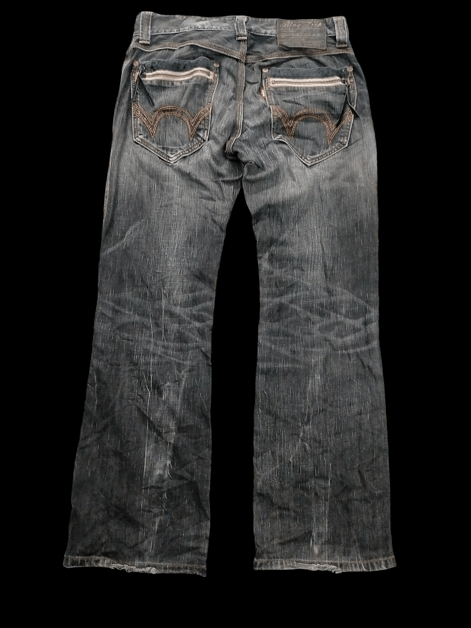 Edwin × If Six Was Nine × KMRii 🔥Sick🔥 Edwin 503 Distressed Ripped Washed Jeans Size US 31 - 3 Thumbnail