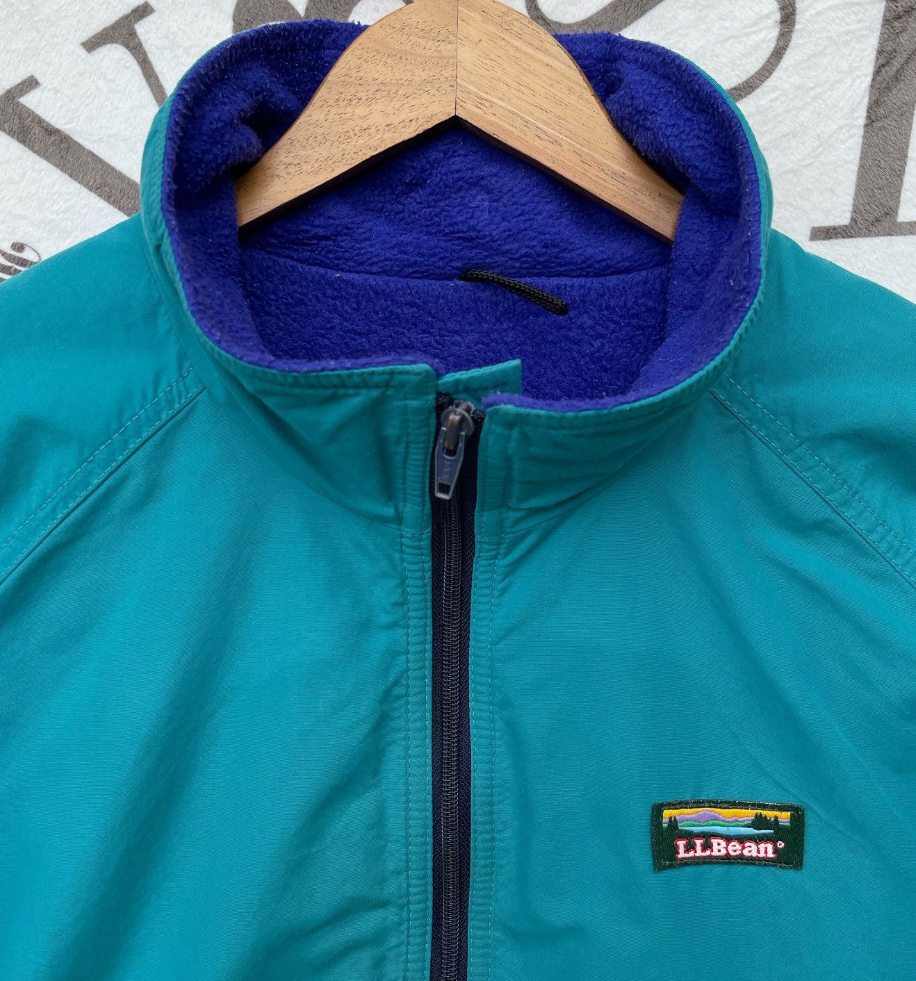 L.L. Bean × Todd Snyder 🔥Vintage 90's L.L.Bean Usa Warm-up Jacket Size US XL / EU 56 / 4 - 7 Thumbnail