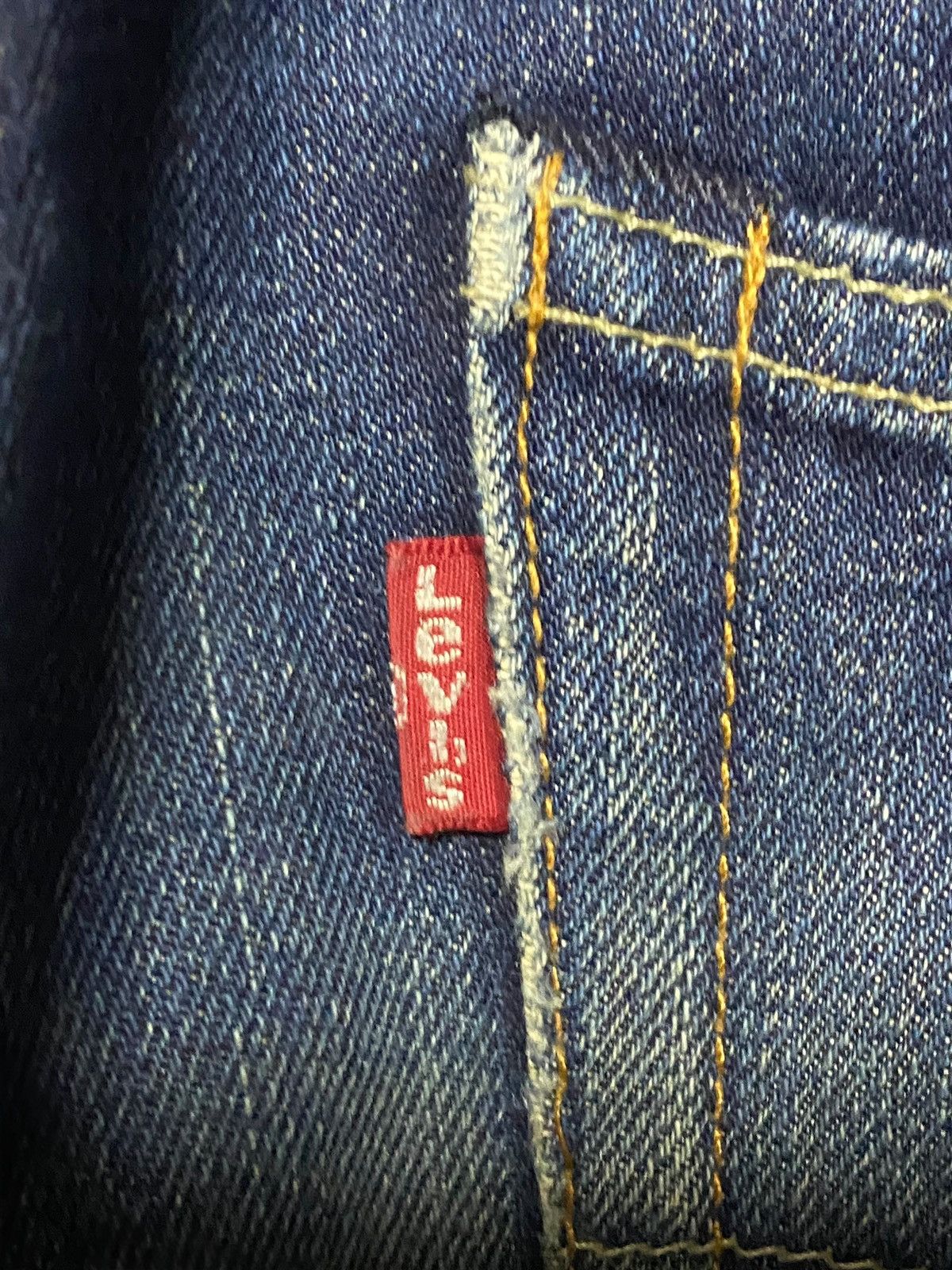 Levi's Levis 527 Y2K Blue Wash Distressed Bootcut Style Jeans Size US 34 / EU 50 - 13 Thumbnail