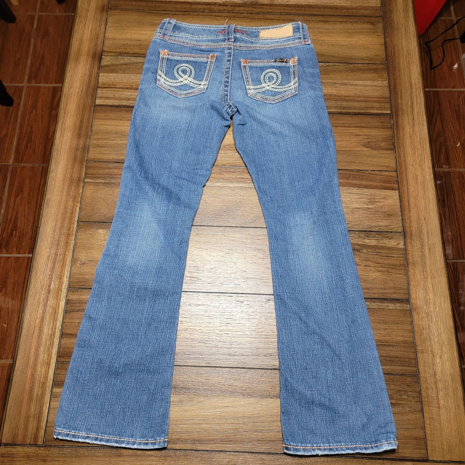 Seven 7 Seven7 Boot Cut Denim Jeans - Size 2 Petite Size 26" / US 2 / IT 38 - 3 Thumbnail