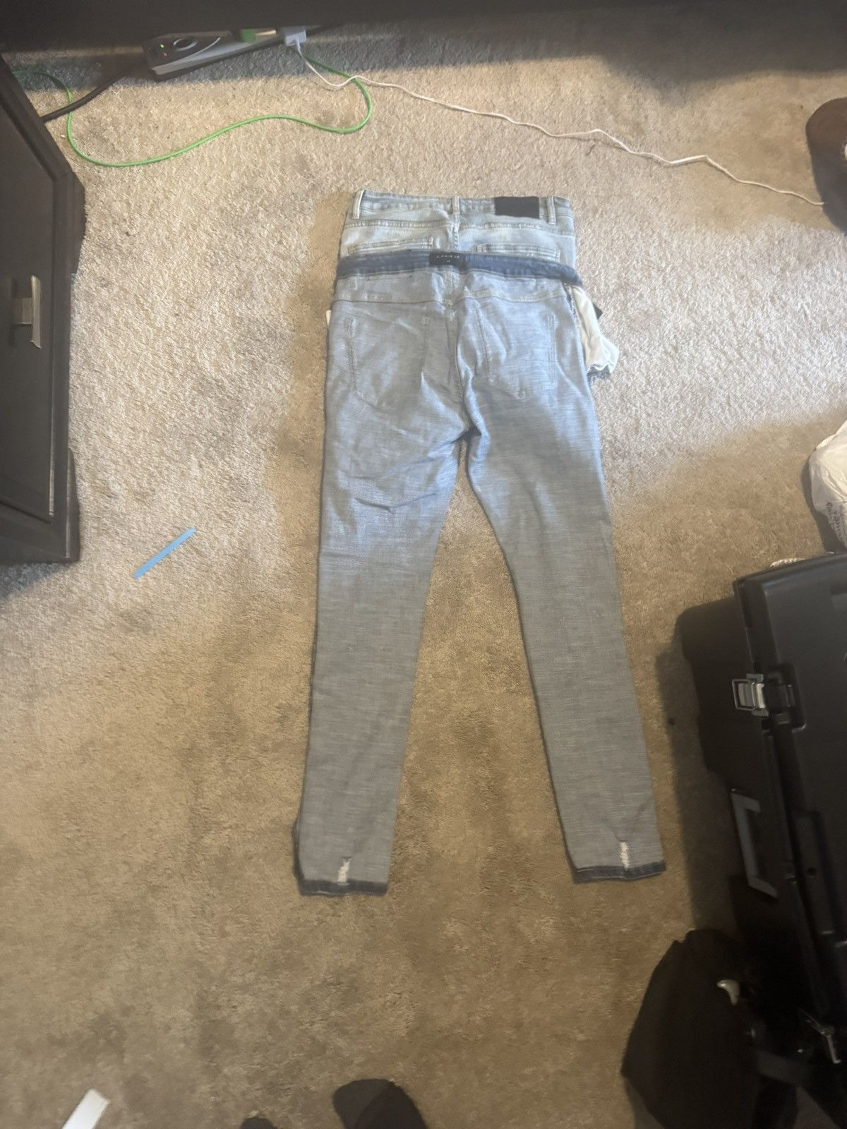Richie Le Collection Superline Richie Le Double Waist Denim Size US 32 / EU 48 - 2 Thumbnail