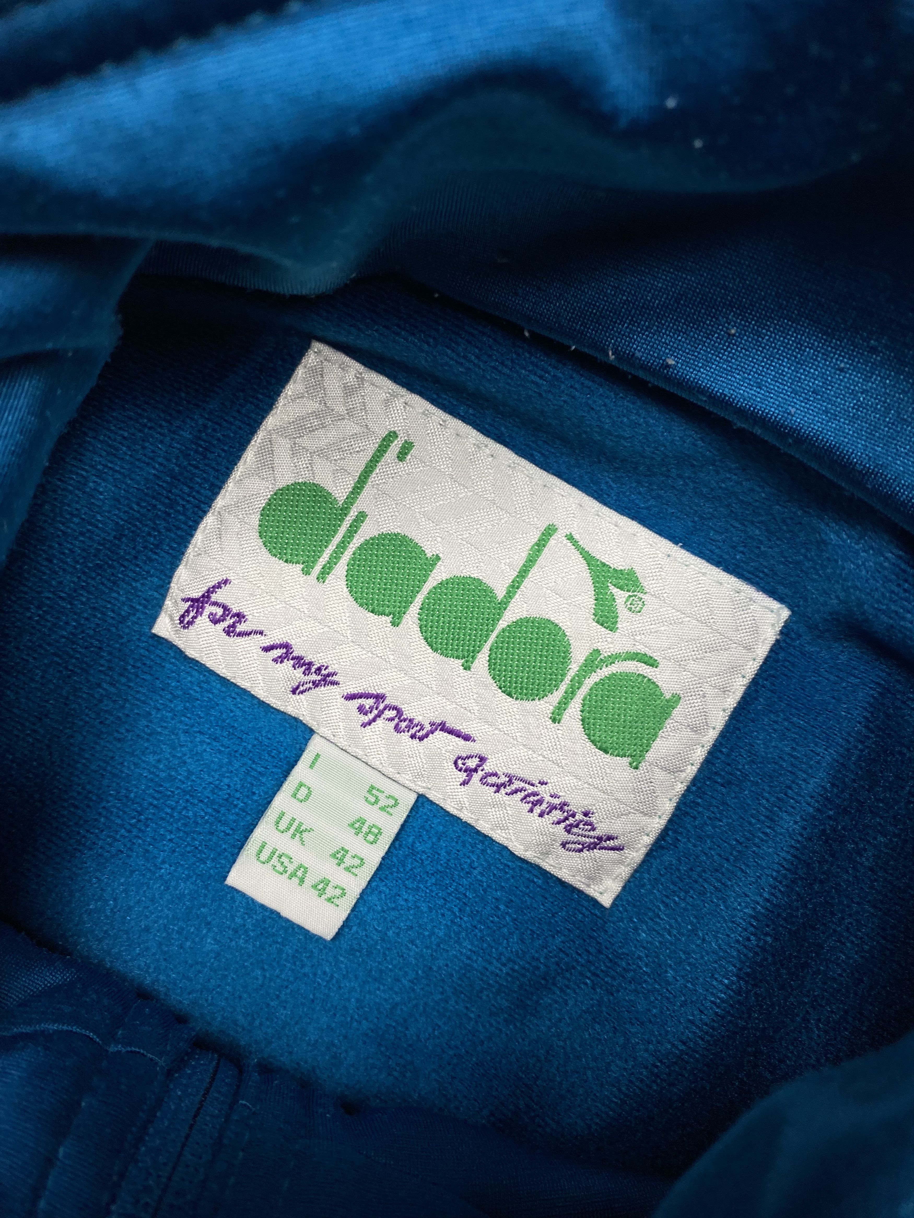 Diadora Diadora 90s Vintage Track Top Jacket Size US L / EU 52-54 / 3 - 4 Thumbnail