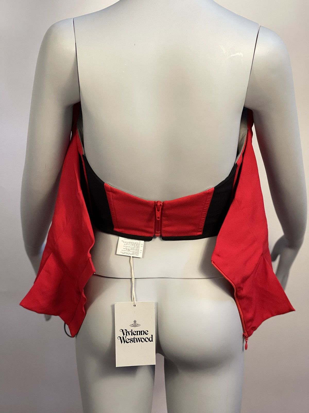 Vivienne Westwood Vivienne Westwood SS18 WILMA CORSET TOP RED NWT IT 42 Size M / US 6-8 / IT 42-44 - 6 Thumbnail
