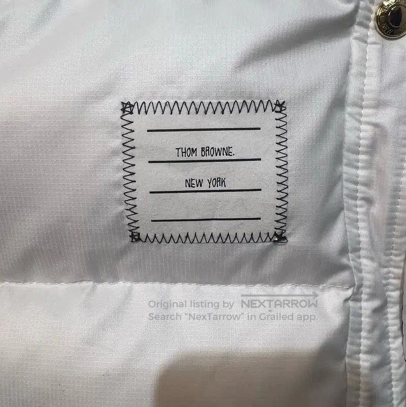 Thom Browne Thom Browne Long White Puffer Coat for Women . Size S / US 4 / IT 40 - 5 Thumbnail