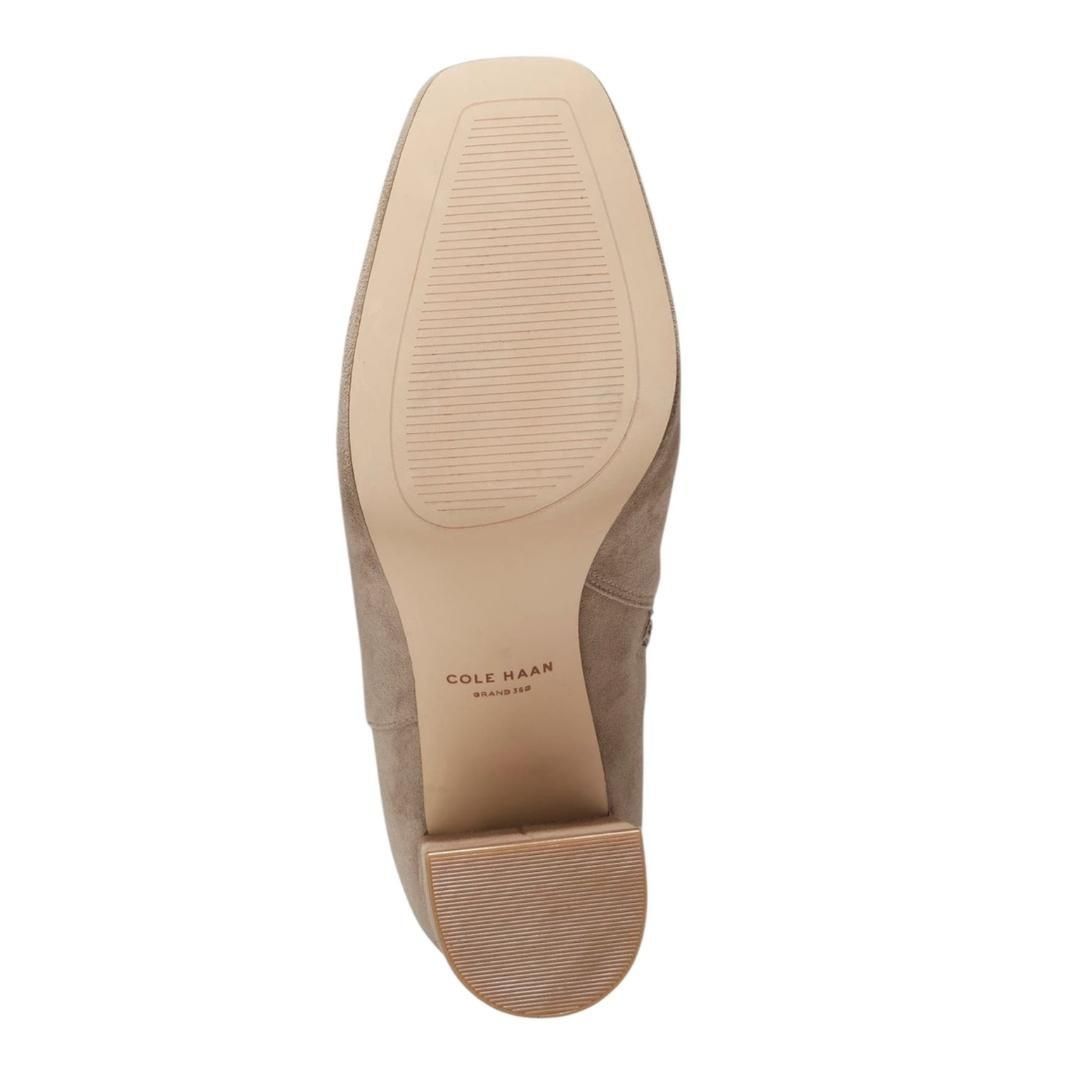 Cole Haan Cole Haan Womens Brown Suede Chrystie Square Toe Block Heel Size US 10 / IT 40 - 12 Thumbnail
