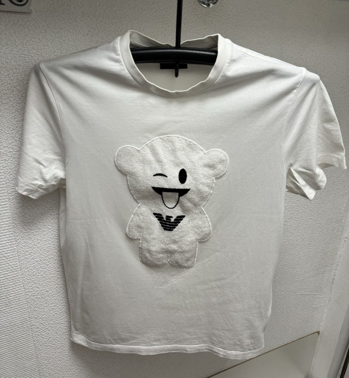 Armani Armani Emporio Teddy Bear big logo t-shirt white L sz Armani Size US L / EU 52-54 / 3 - 1 Thumbnail
