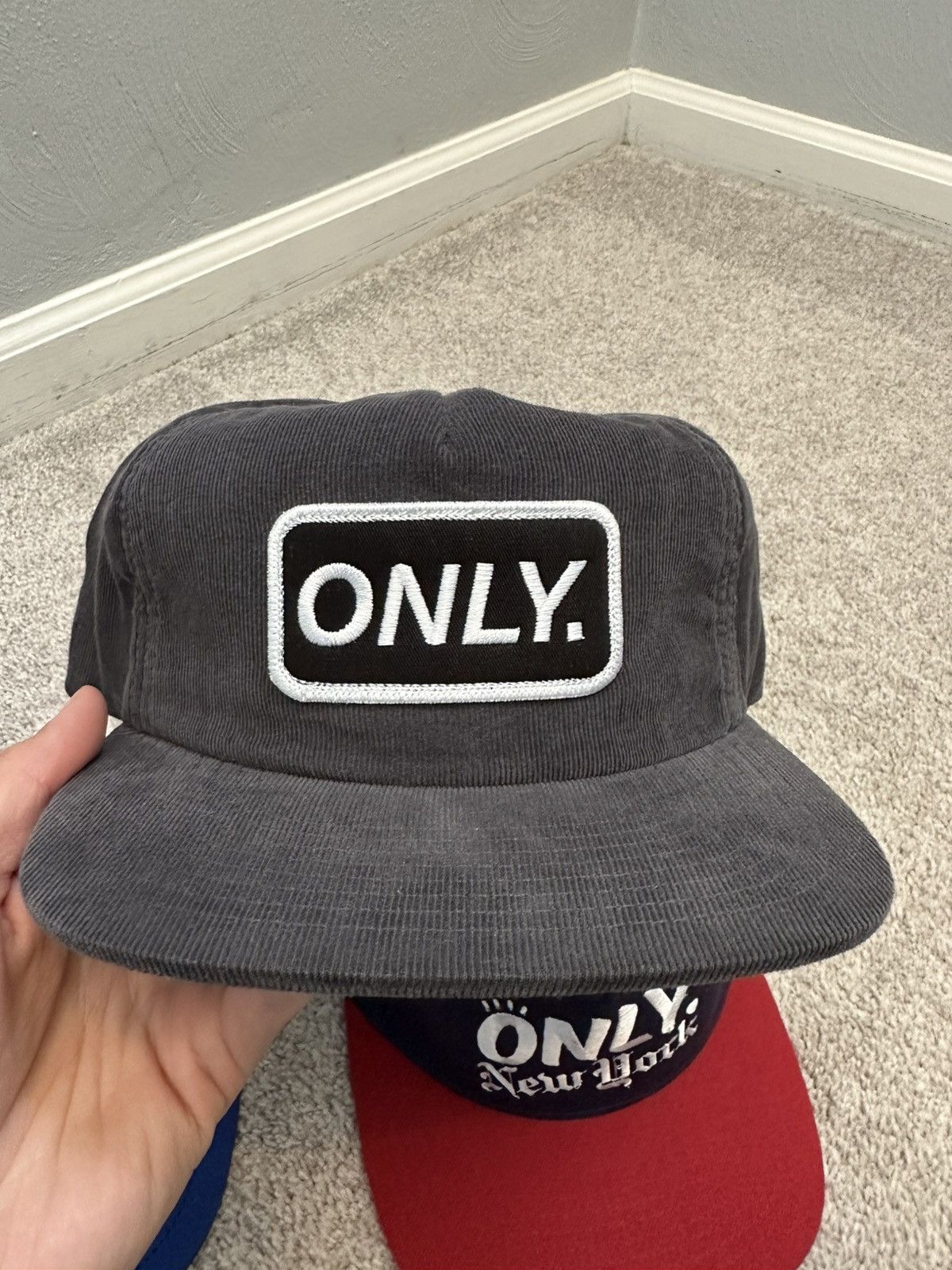 Only NY Lot of 8 ONLY NY SnapBack hat collection Adjustable vintage Size ONE SIZE - 10 Thumbnail