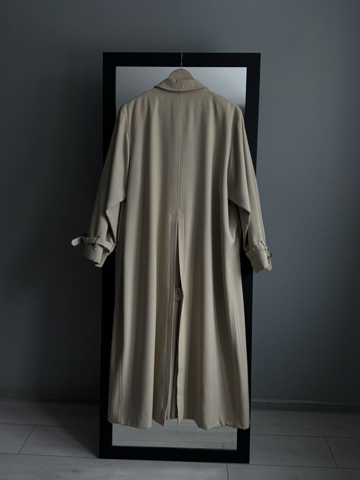 Burberry Vintage Burberrys Specialy All Wool Burella Trench Coat Size XL / US 12-14 / IT 48-50 - 14 Thumbnail