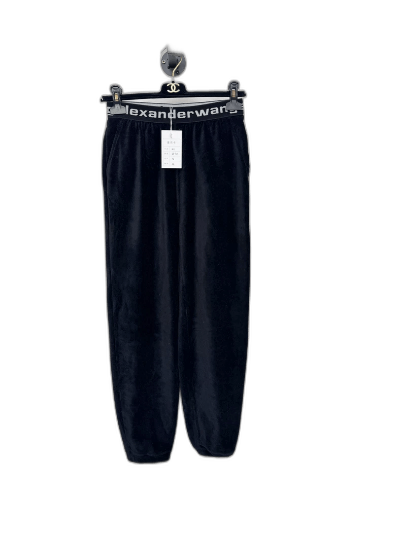 Alexander Wang Alexander Wang Black Track Pants XXS- Size 24" / US 00 / IT 34 - 1 Thumbnail