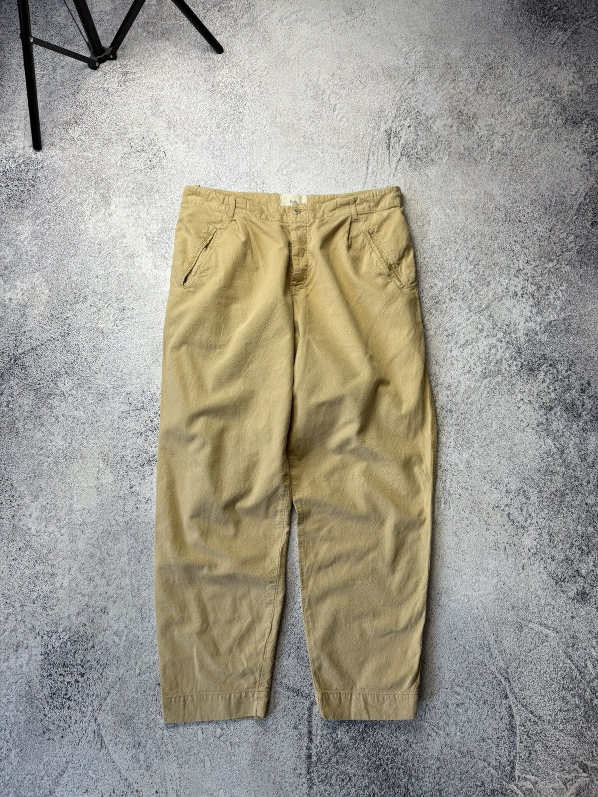 Folk Mens Folk Linen Pants Old Money style size 5 Size US 36 / EU 52 - 1 Thumbnail