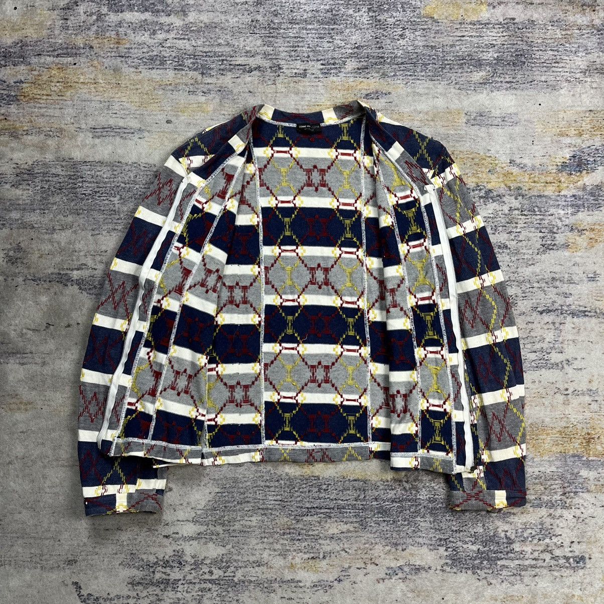 Comme des Garcons Homme Plus Vintage Comme des garcons homme plus cardigan zip jacket Size US M / EU 48-50 / 2 - 8 Thumbnail