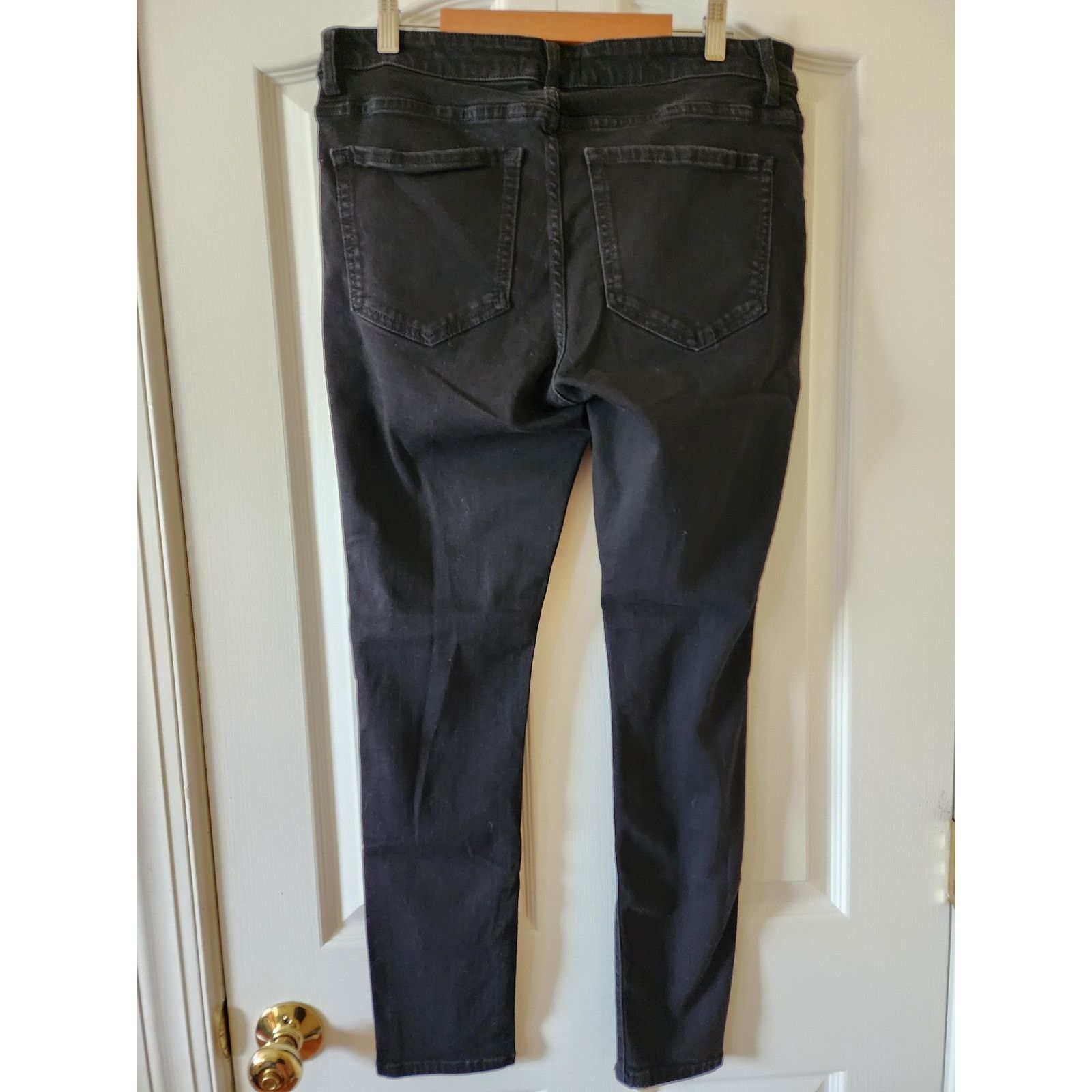 BKE BKE Payton Mid-Rise Skinny Jeans Black 31x29 Buckle Size 31" - 2 Thumbnail