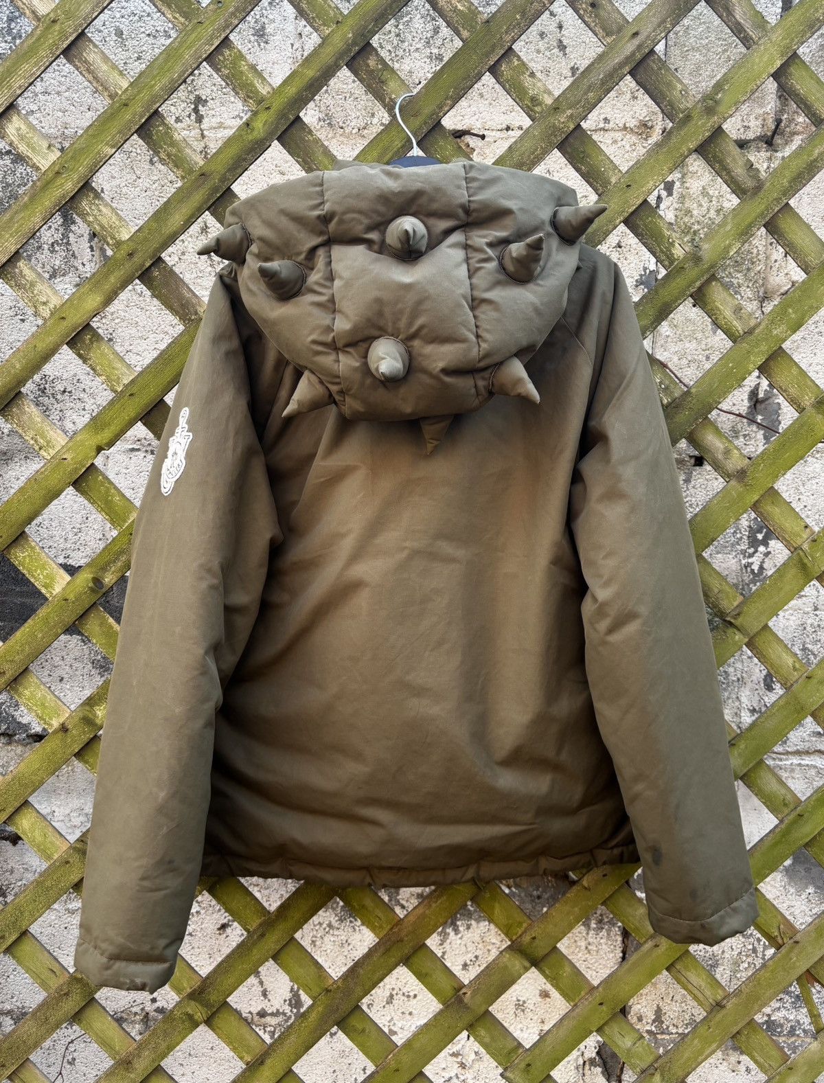 Pre-owned Jw Anderson X Moncler Genius Holyrood Down Jacket In Green