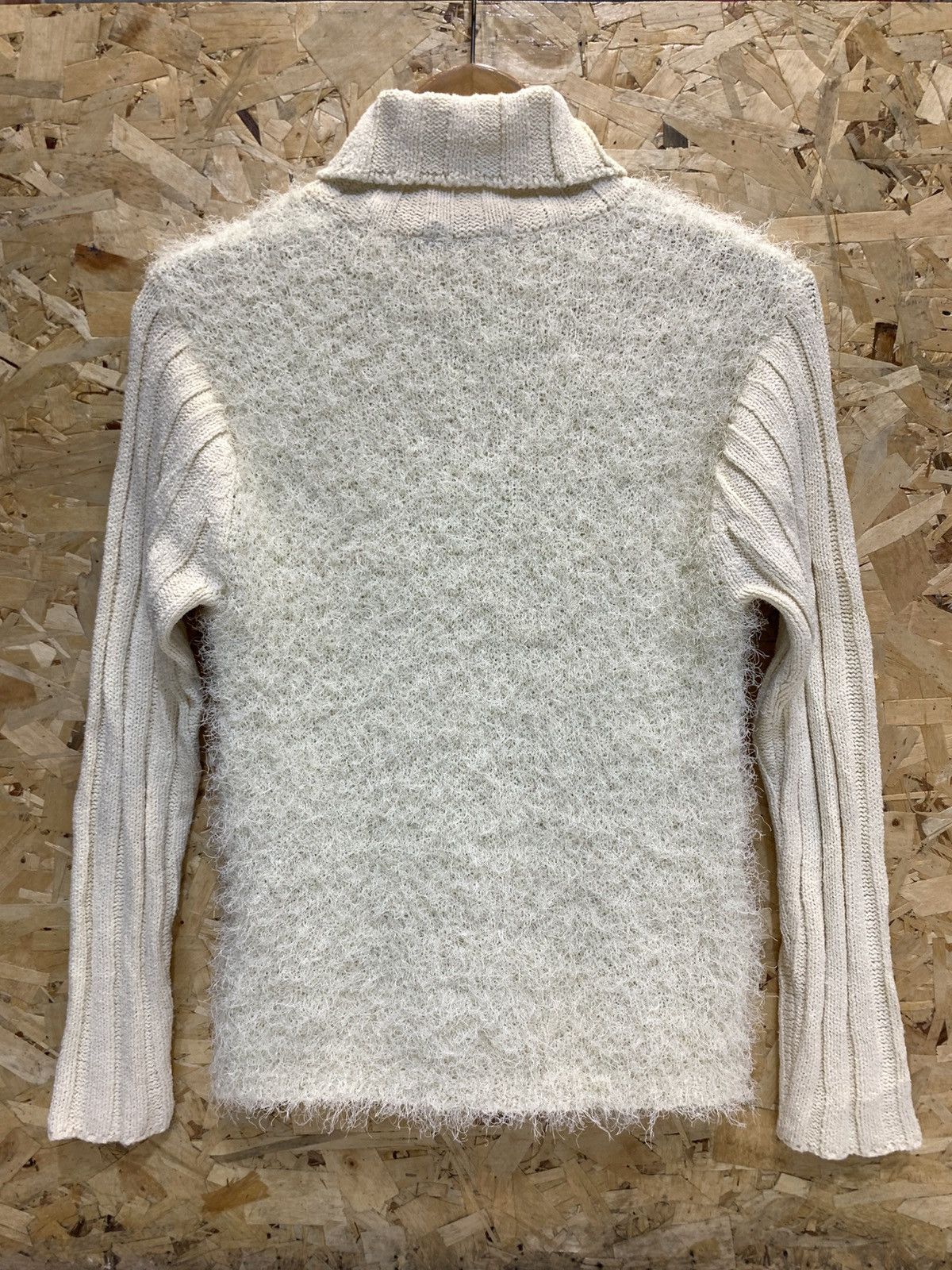Yohji Yamamoto Workshop turtleneck fuzzy knitwear Size US S / EU 44-46 / 1 - 2 Thumbnail