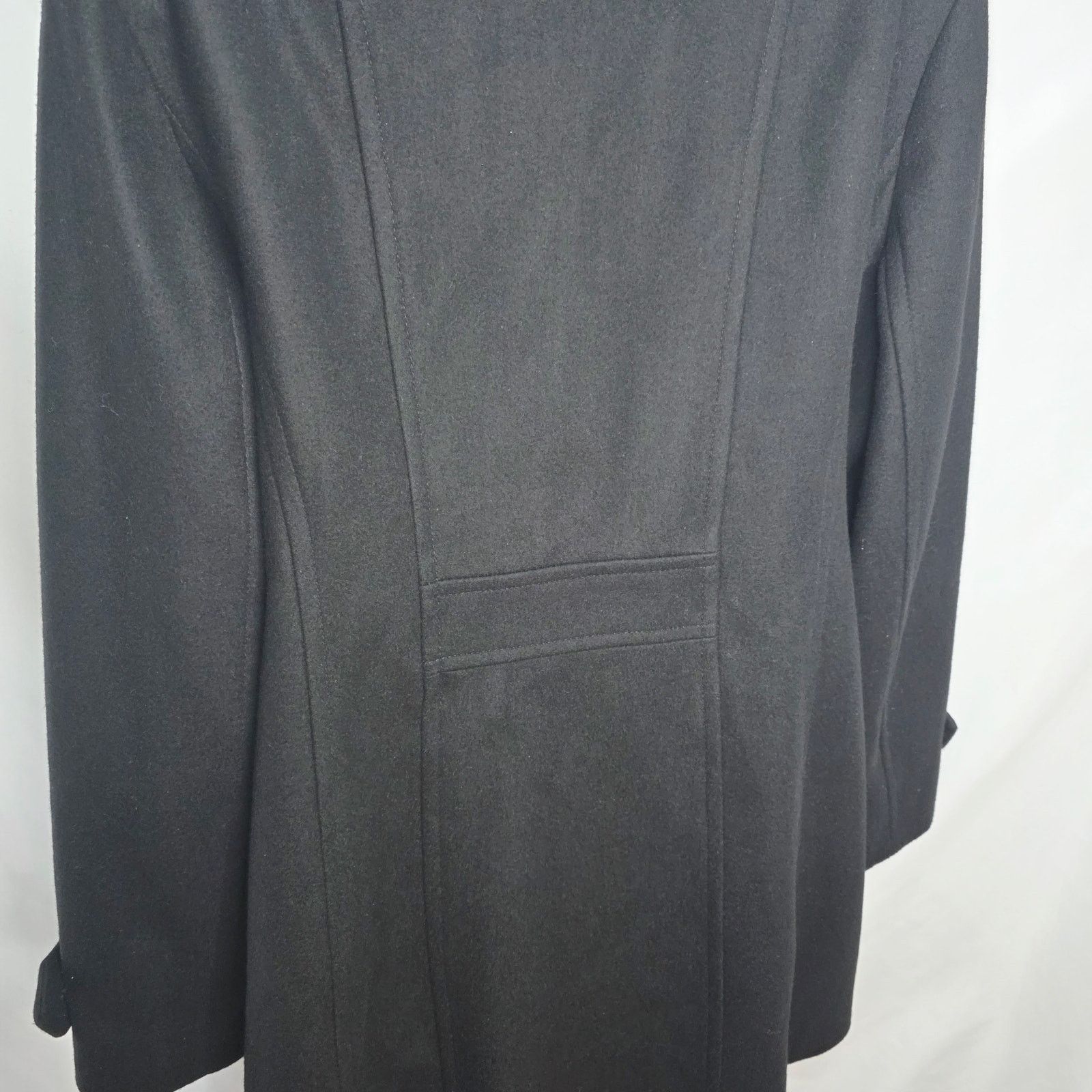 Anne Klein Anne Klein Wool Blend Double Breasted Long Sleeve Coat Size XL / US 12-14 / IT 48-50 - 10 Thumbnail