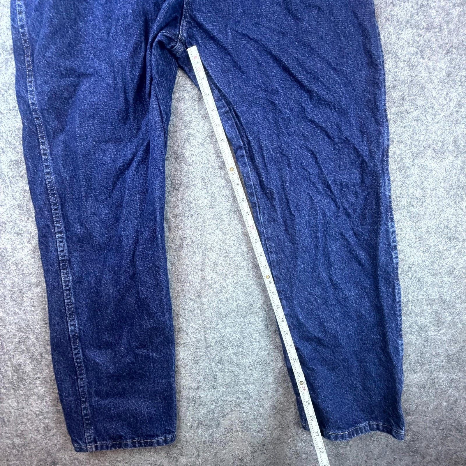 Wrangler Wrangler Jeans Mens 38 Blue Denim Wash Straight Leg Workwear Size US 38 / EU 54 - 6 Thumbnail