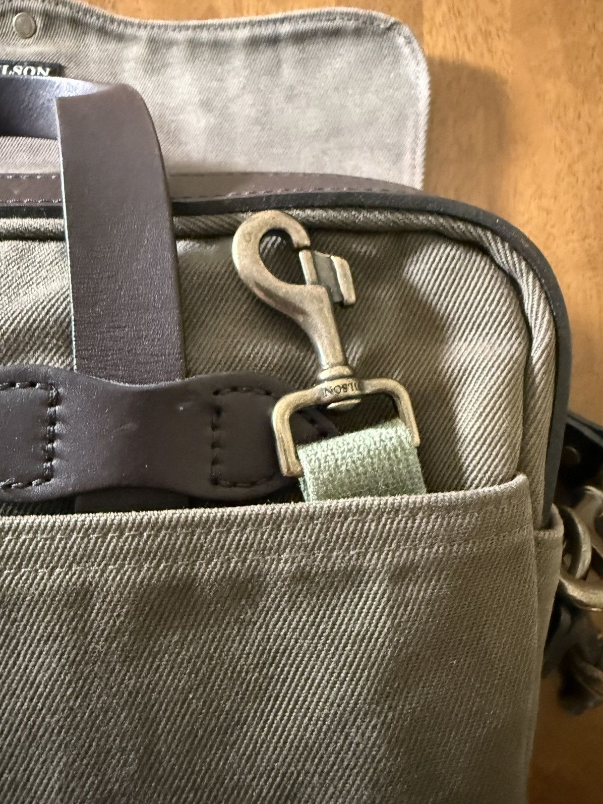 Filson Filson 256 Original Briefcase Otter Green USA Size ONE SIZE - 14 Thumbnail