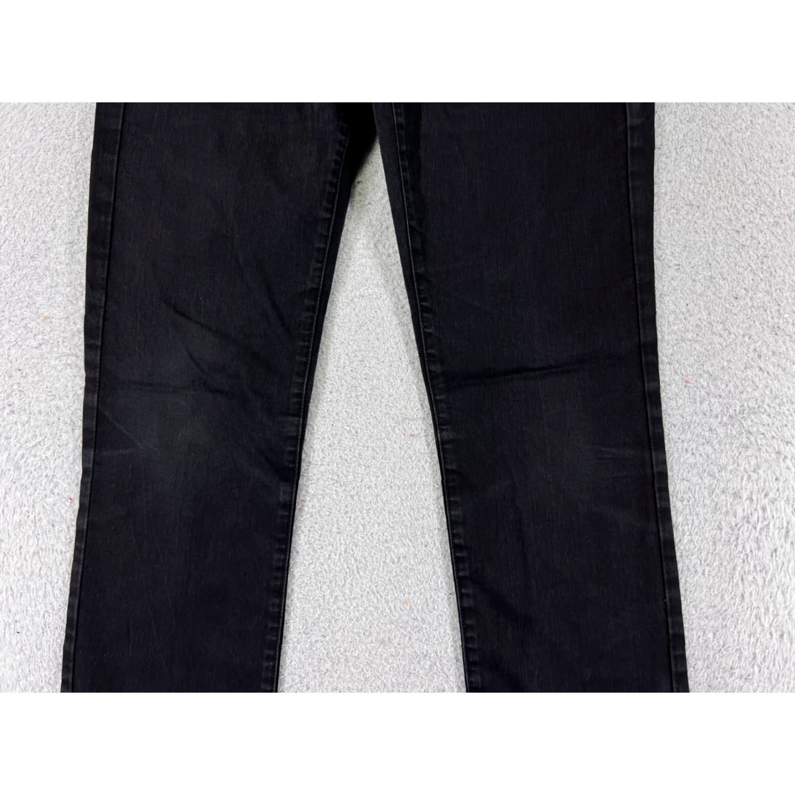 Calvin Klein Calvin Klein Women's Jeans 4 Black Denim Straight Leg Stretch Cotton 28x30 Fall Winter Womens Size 27" / US 4 / IT 40 - 4 Thumbnail