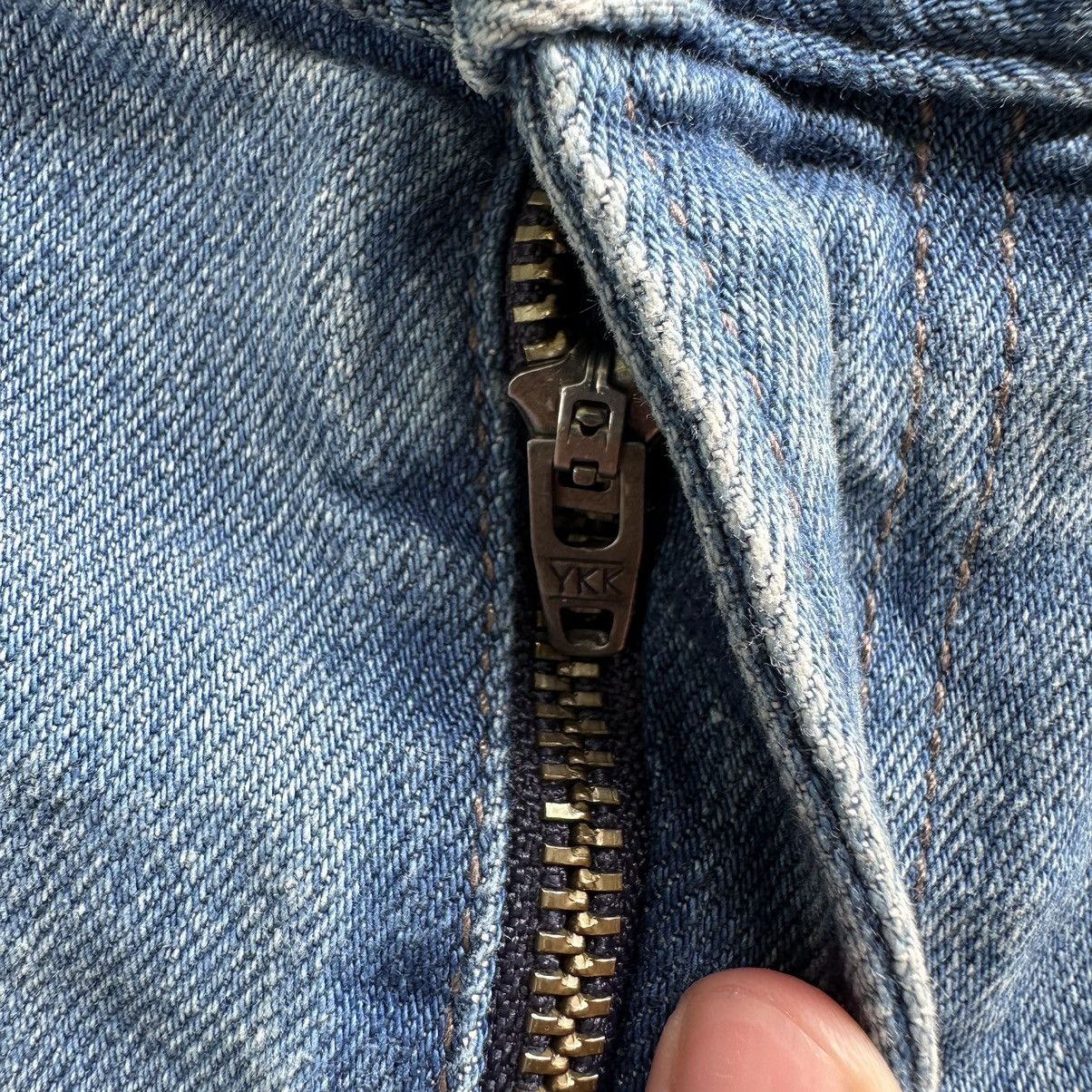 Japanese Brand Vintage Japanese Distressed Faded Denim Jean Pant W34 Size US 34 / EU 50 - 7 Thumbnail