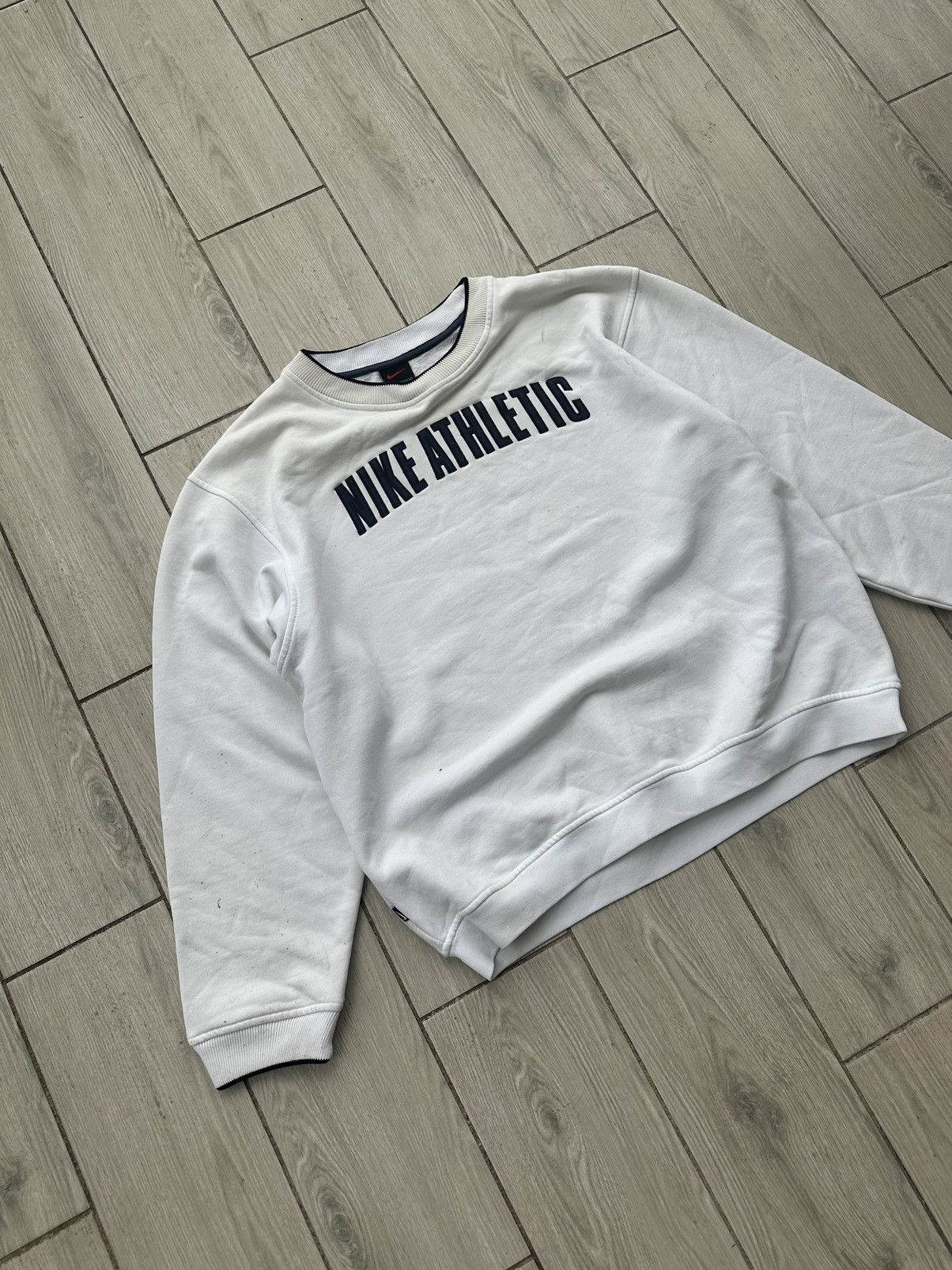 Nike Vintage Nike Athletic Crewneck Sweatshirt Size US L / EU 52-54 / 3 - 2 Thumbnail