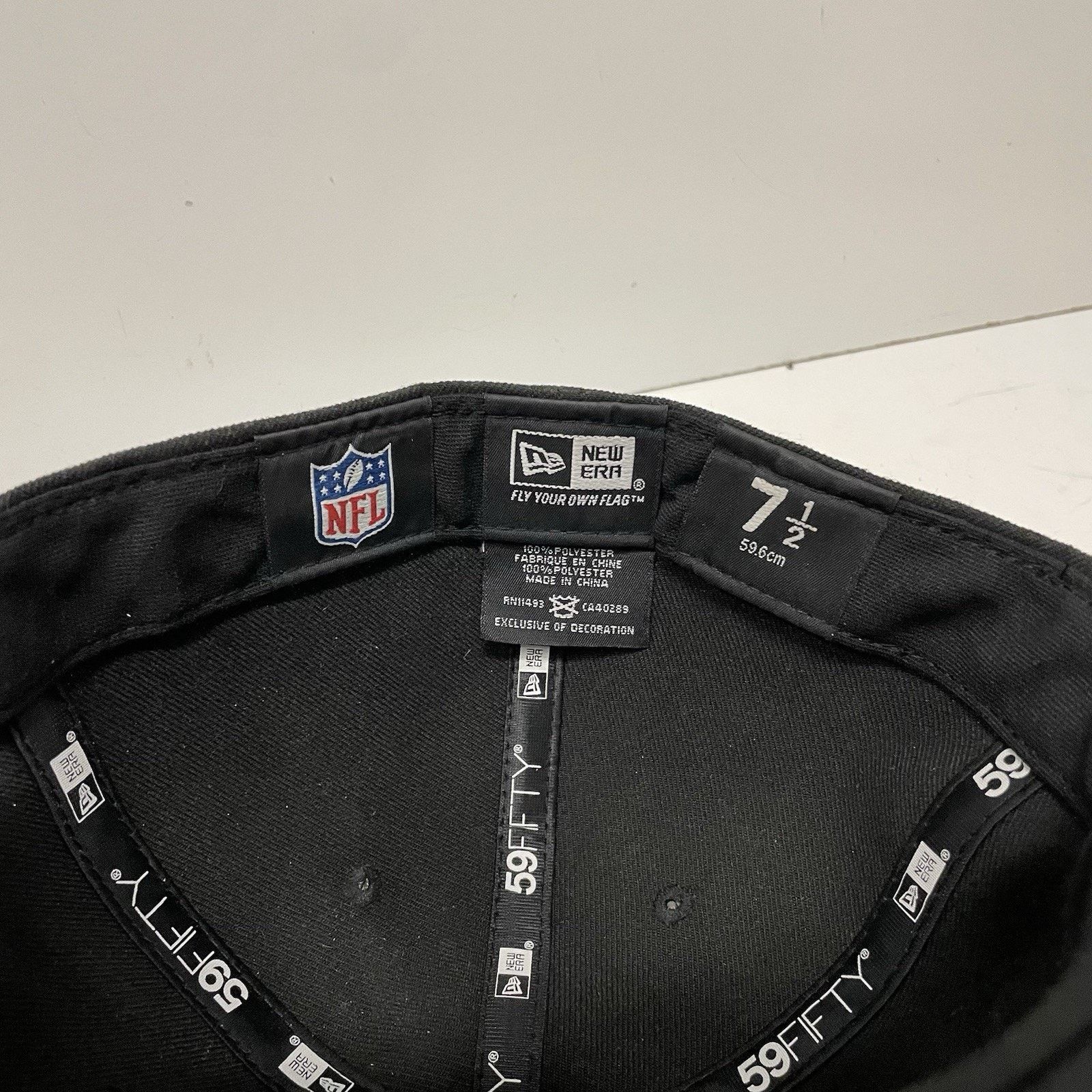 New Era New Era NFL Philadelphia Eagles 59Fifty Fitted Hat- Size 7.5 Size ONE SIZE - 7 Thumbnail