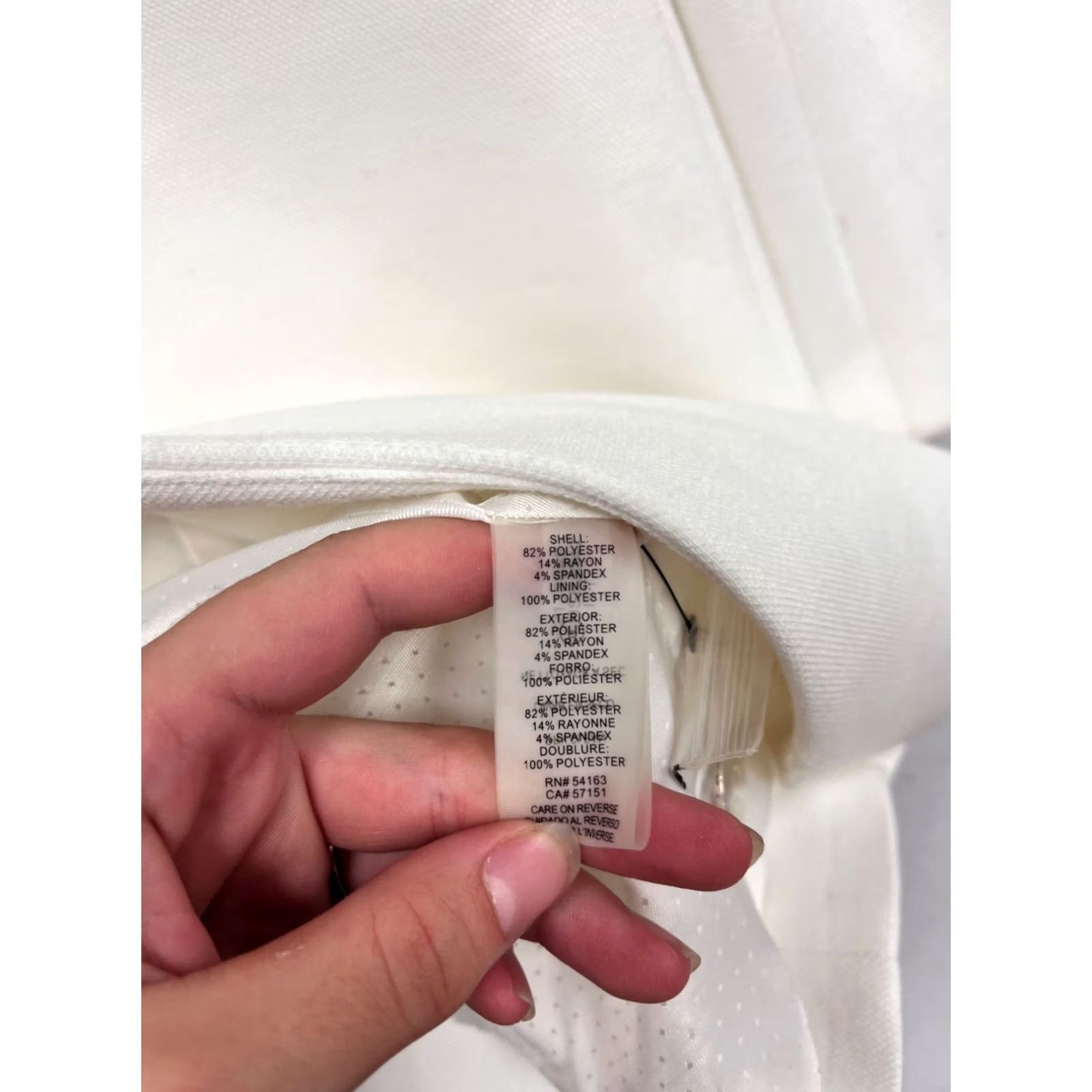 Tommy Hilfiger VINTAGE Tommy Hilfiger White Coat Blazer Coat Unisex Adults 10 White Jacket Blazer Mens Womens 10? Size L / US 10 / IT 46 - 4 Thumbnail