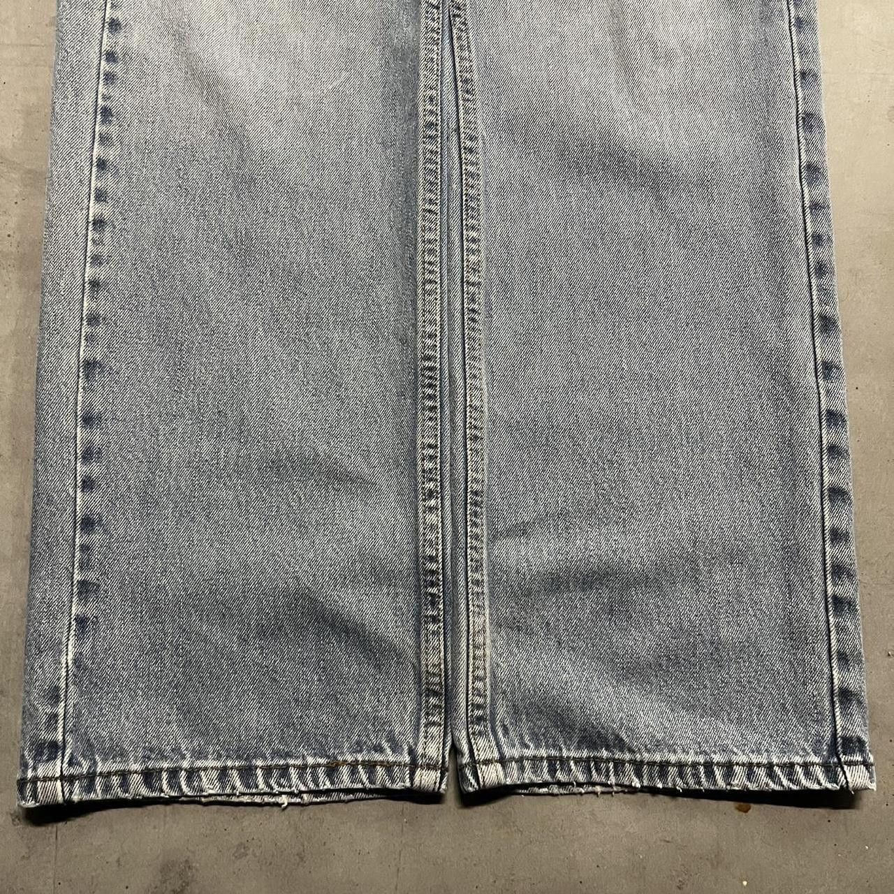 Levi's Crazy Vintage Y2K/2000s Baggy Levis Skater Style Light Blue Wash Denim Jeans! Size US 36 / EU 52 - 5 Thumbnail