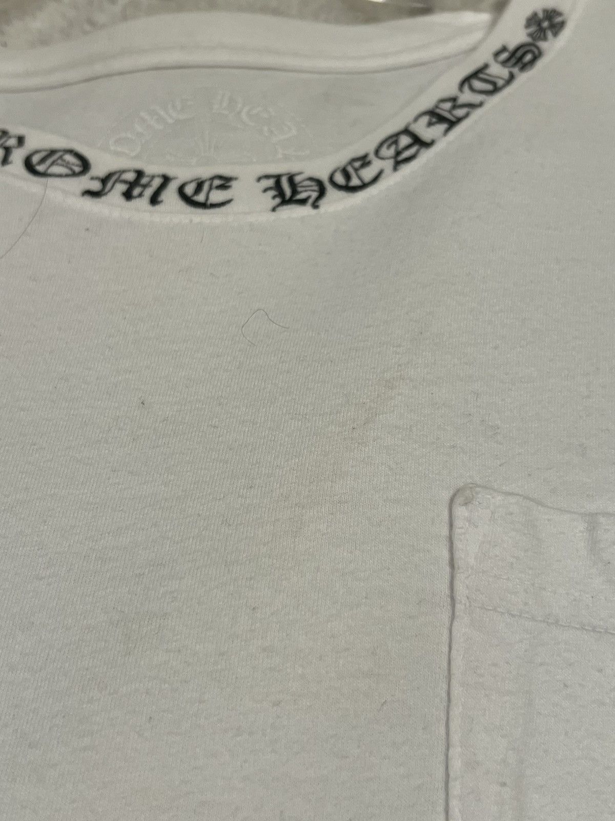 Chrome Hearts Chrome Hearts Neck Letters Logo T-Shirt Size US S / EU 44-46 / 1 - 5 Thumbnail