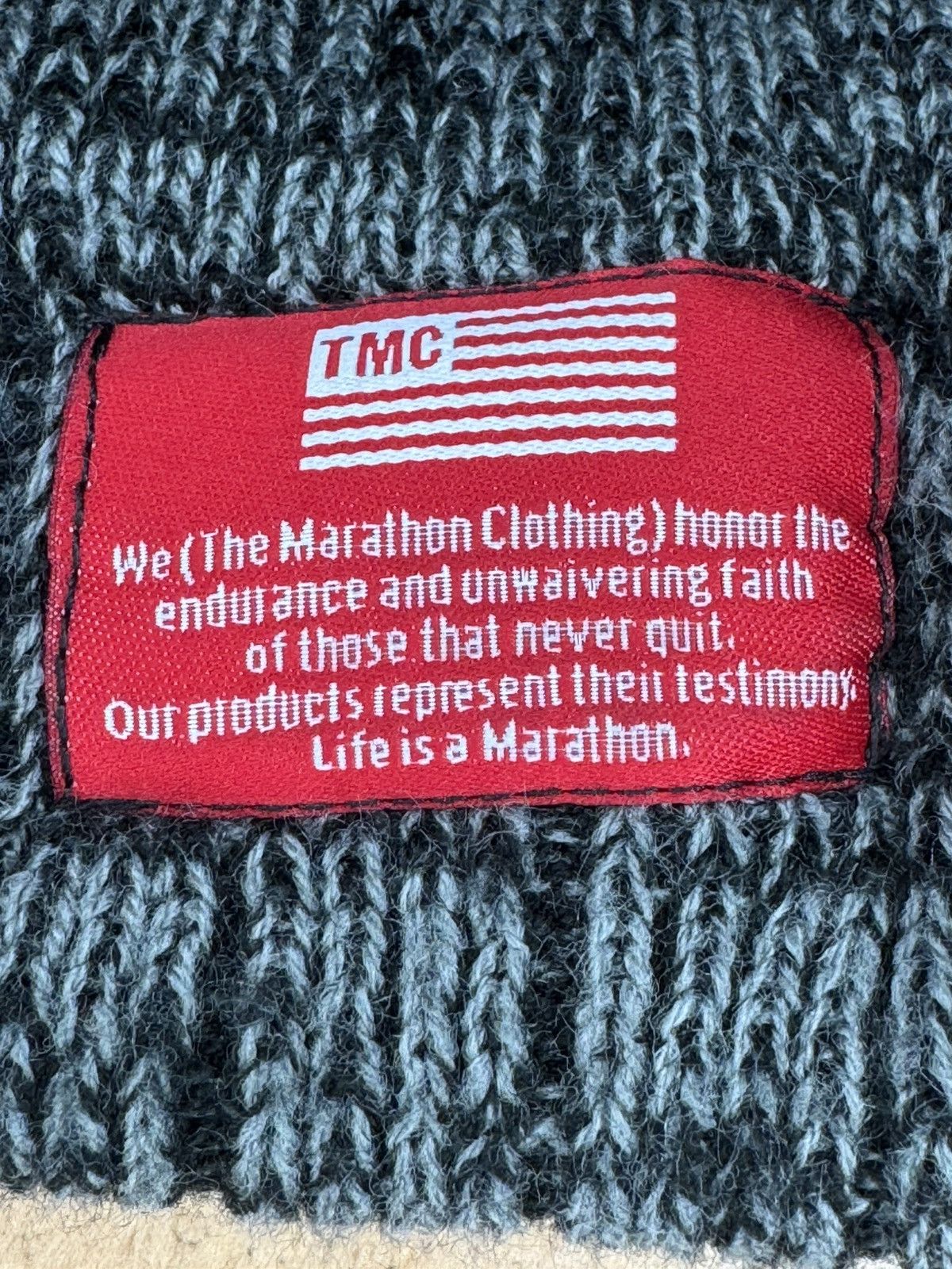 Other The Marathon Continues Nipsey Hussle Rare gray OS Beanie tmc Size ONE SIZE - 3 Thumbnail