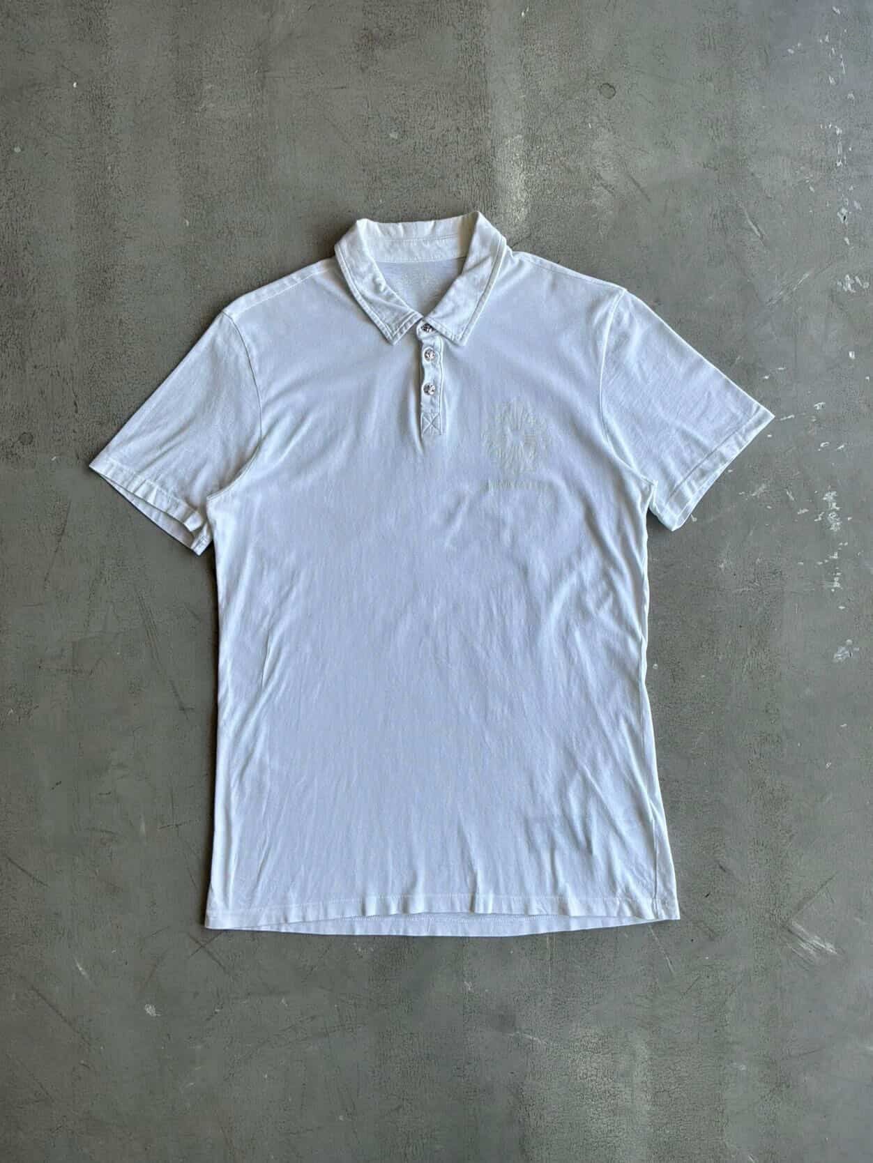 Chrome Hearts 2000s Chrome Hearts - Tonal Cross Polo Shirt Size US M / EU 48-50 / 2 - 2 Thumbnail