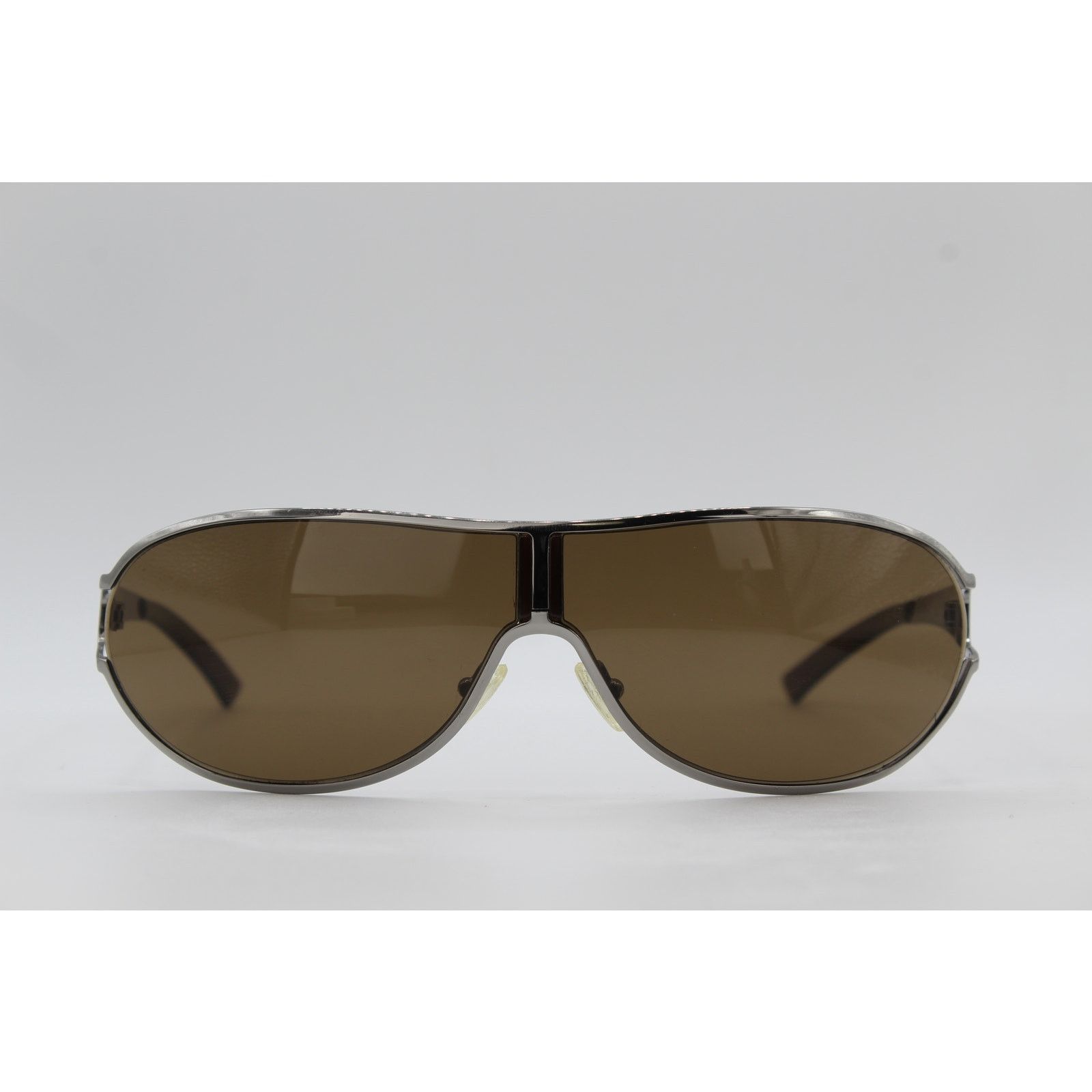 Giorgio Armani Giorgio Armani GA 187/S 8E9 Silver Aviator Sunglasses & Case Size ONE SIZE - 3 Thumbnail