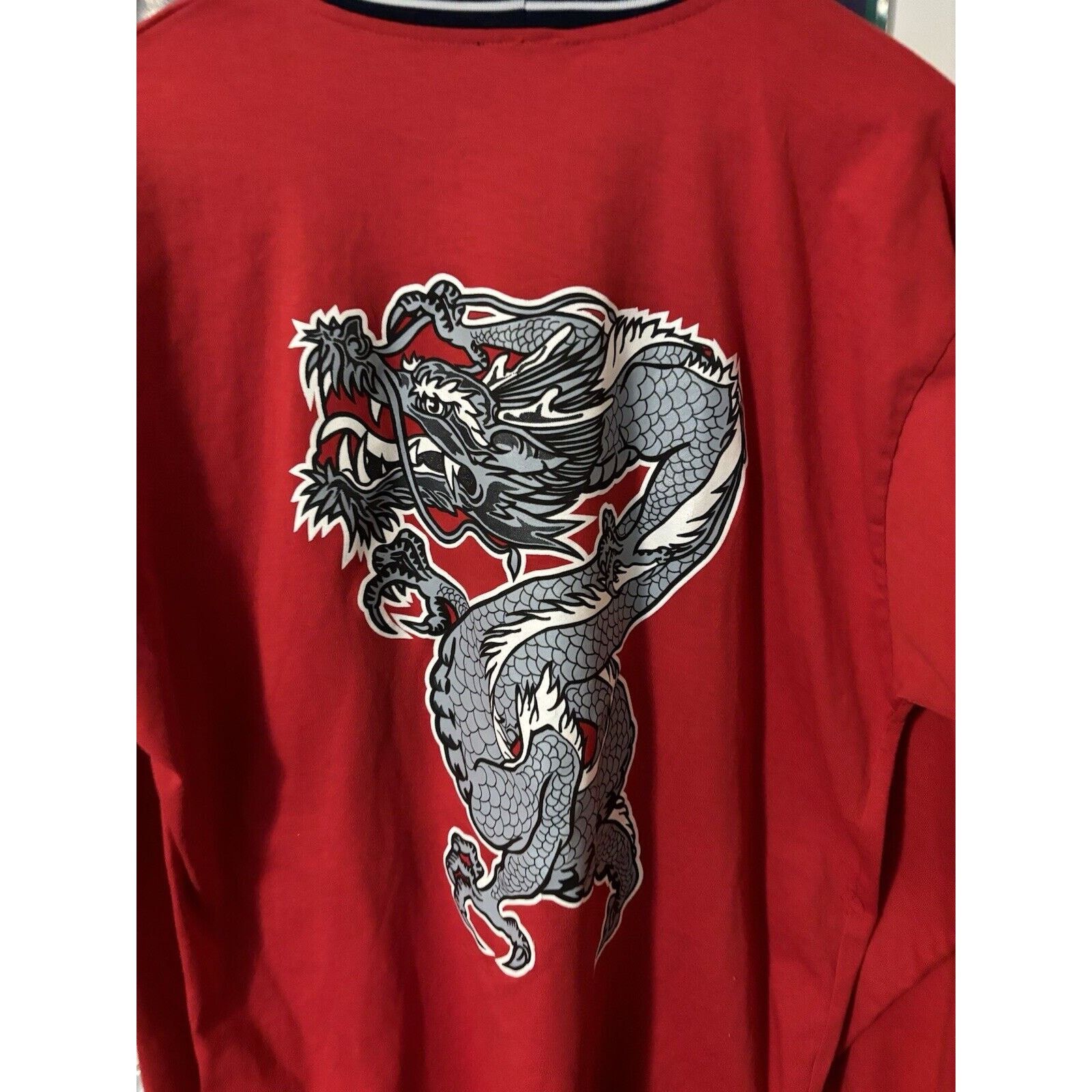 Other vintage y2k skateboard dragon red T-shirt size 2XL Chinese Size US XXL / EU 58 / 5 - 5 Thumbnail