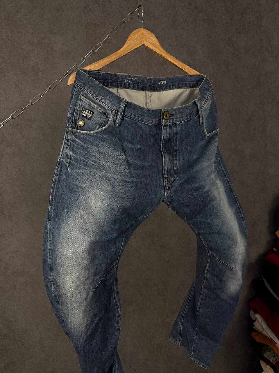 G-Star G Star Raw asymmetric jeans Size US 36 / EU 52 - 3 Thumbnail