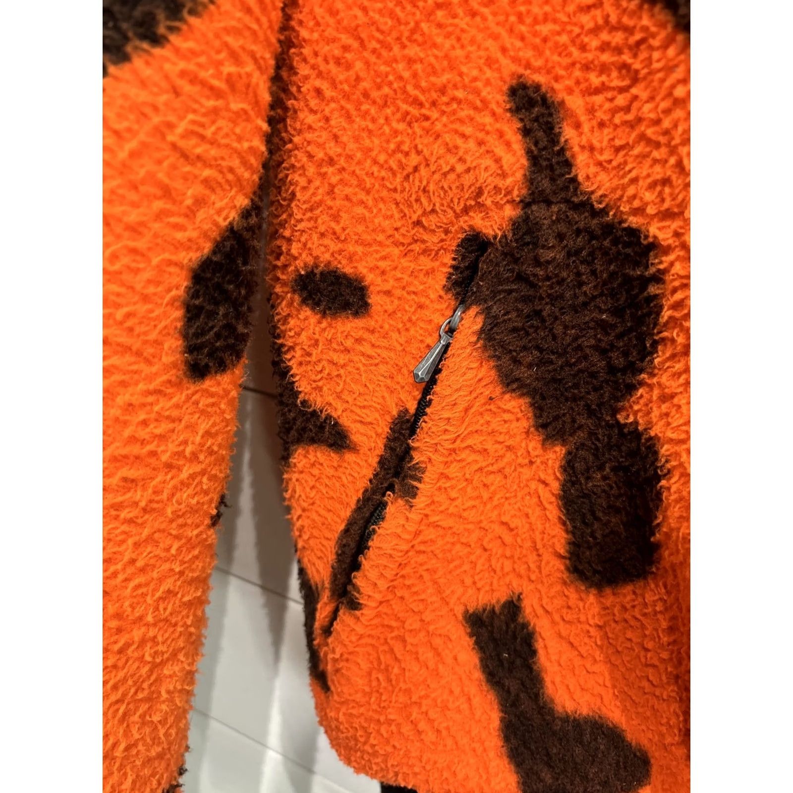 Vintage VINTAGE Cabela's Jacket Mens 2XL Orange Camouflage Fleece Insulated HUNTING Jacket Size US XXL / EU 58 / 5 - 4 Thumbnail