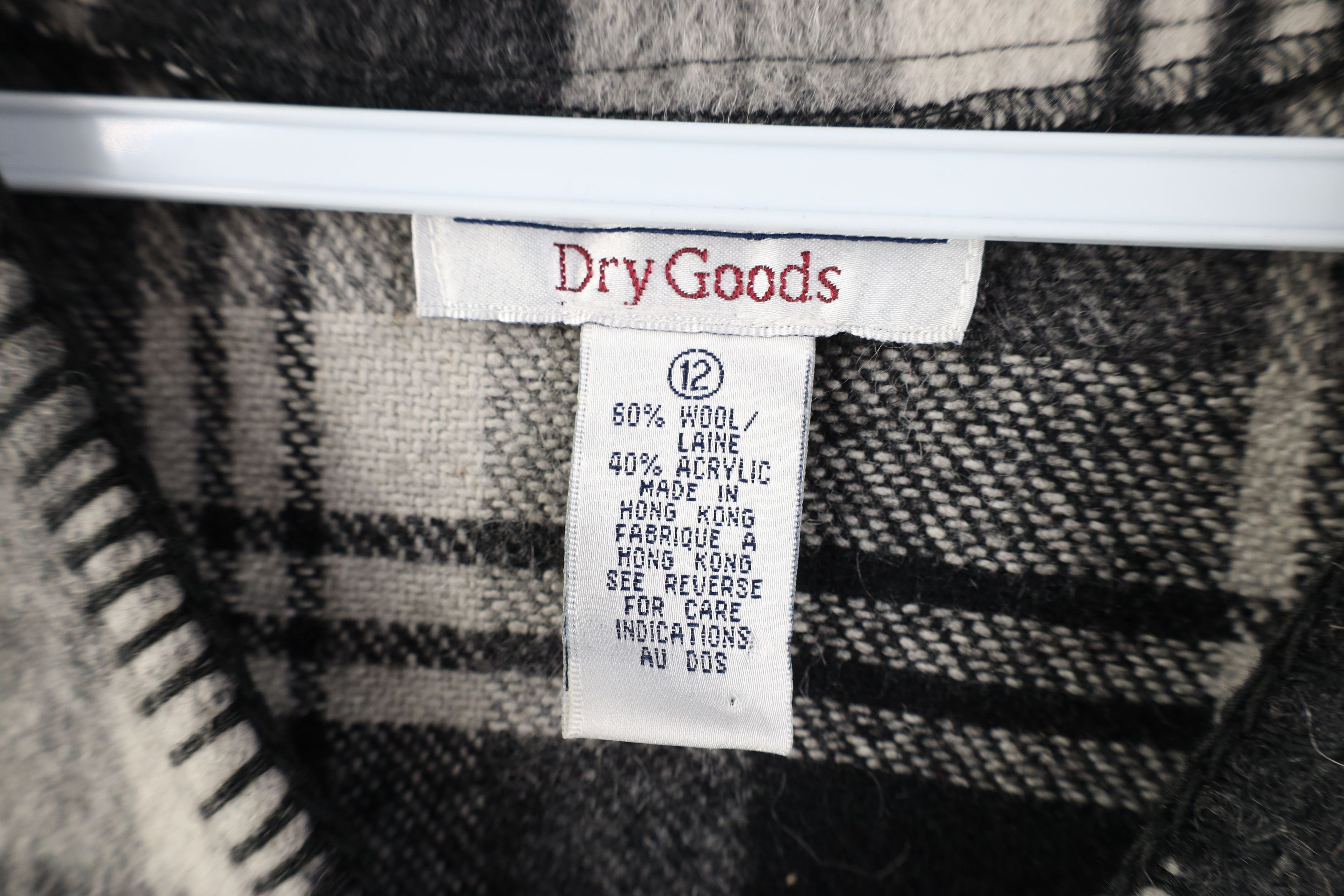 Vintage Vintage 90s Streetwear Mackinaw Wool Blend Vest Jacket Black Size XL / US 12-14 / IT 48-50 - 6 Thumbnail