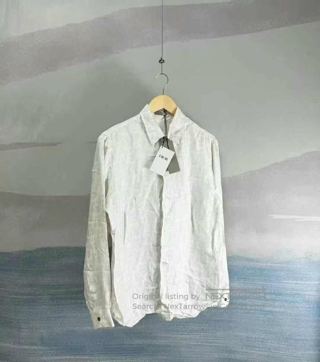Dior dior white silk long sleeve shirt. Size US M / EU 48-50 / 2 - 1 Thumbnail
