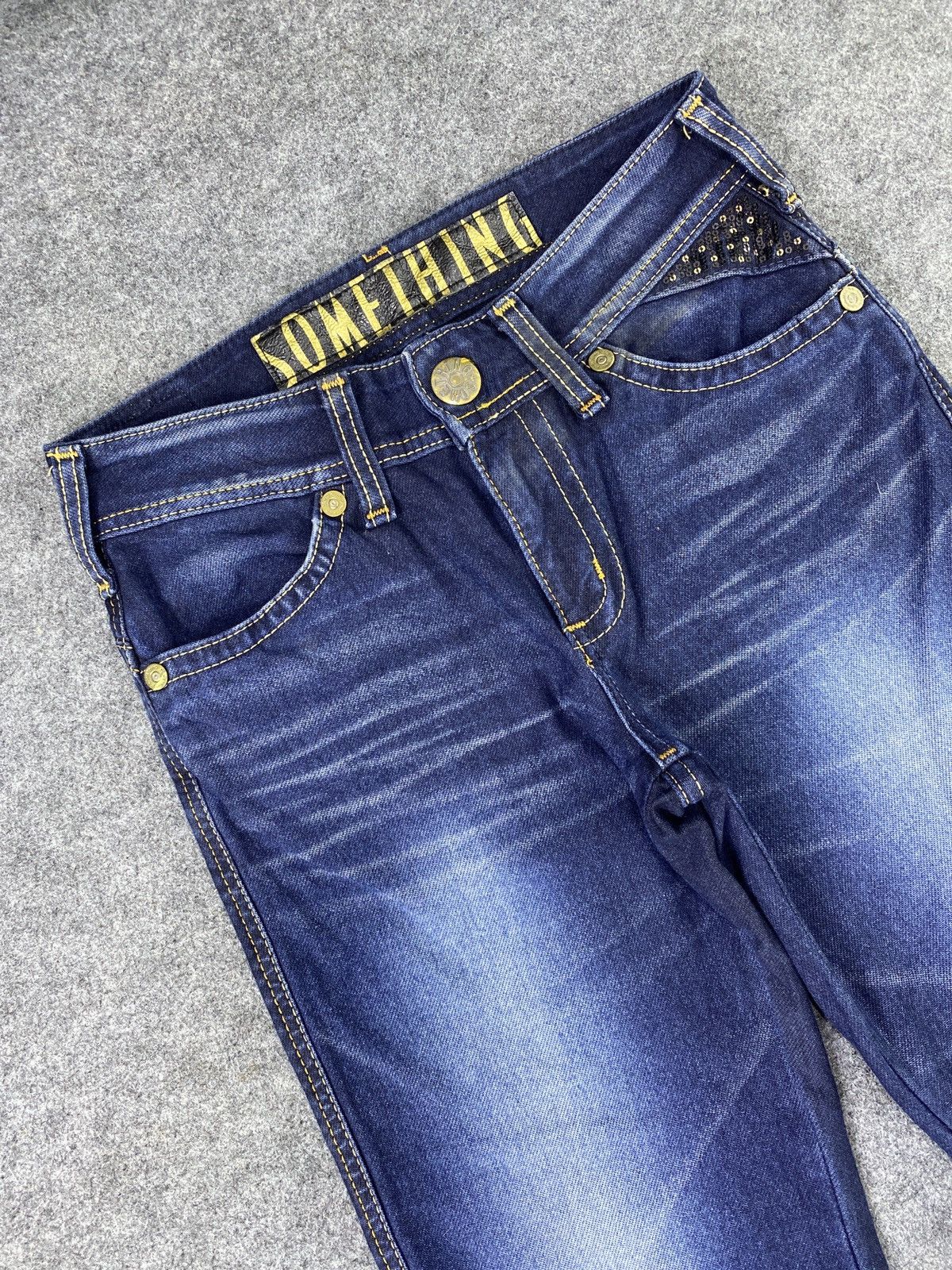 Edwin × Jean Something Edwin Blue Wash Bootcut Jeans - J1054 Size 27" / US 4 / IT 40 - 3 Thumbnail