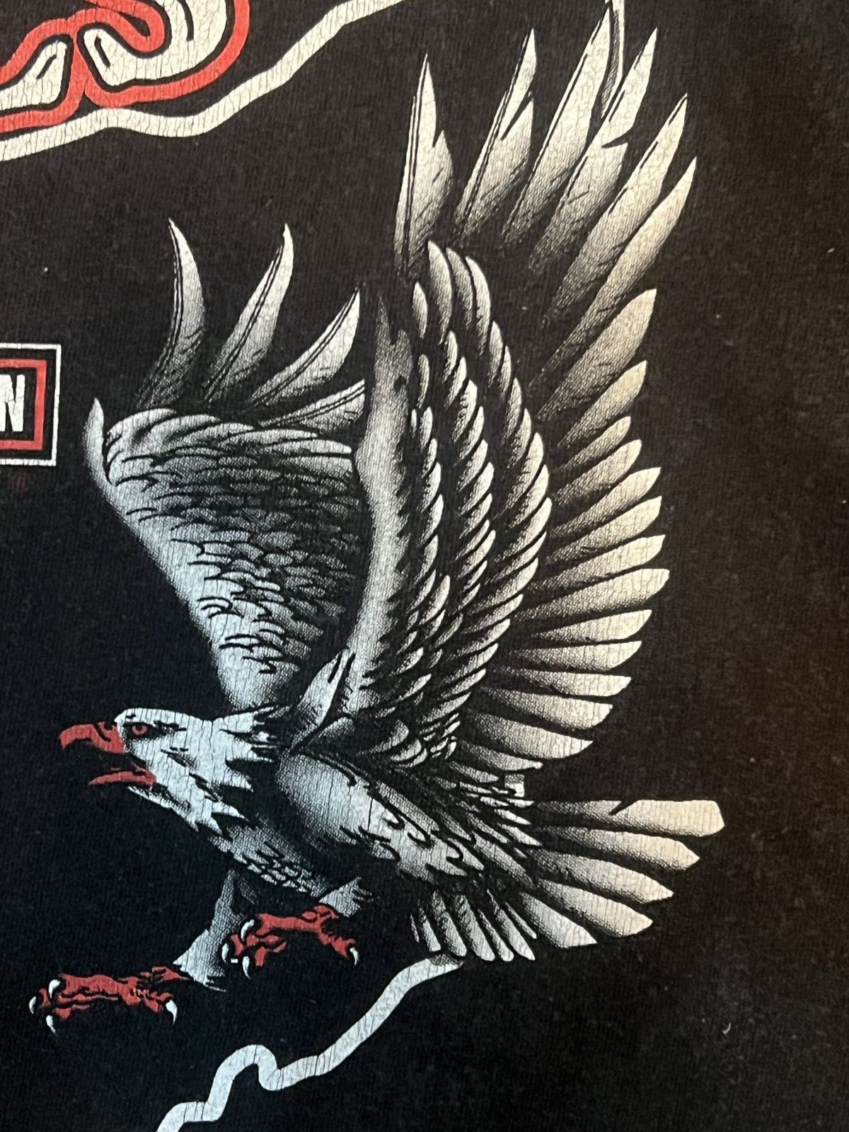 Harley Davidson Harley-Davidson Flame T-Shirt Black/Gray Size US XL / EU 56 / 4 - 8 Thumbnail