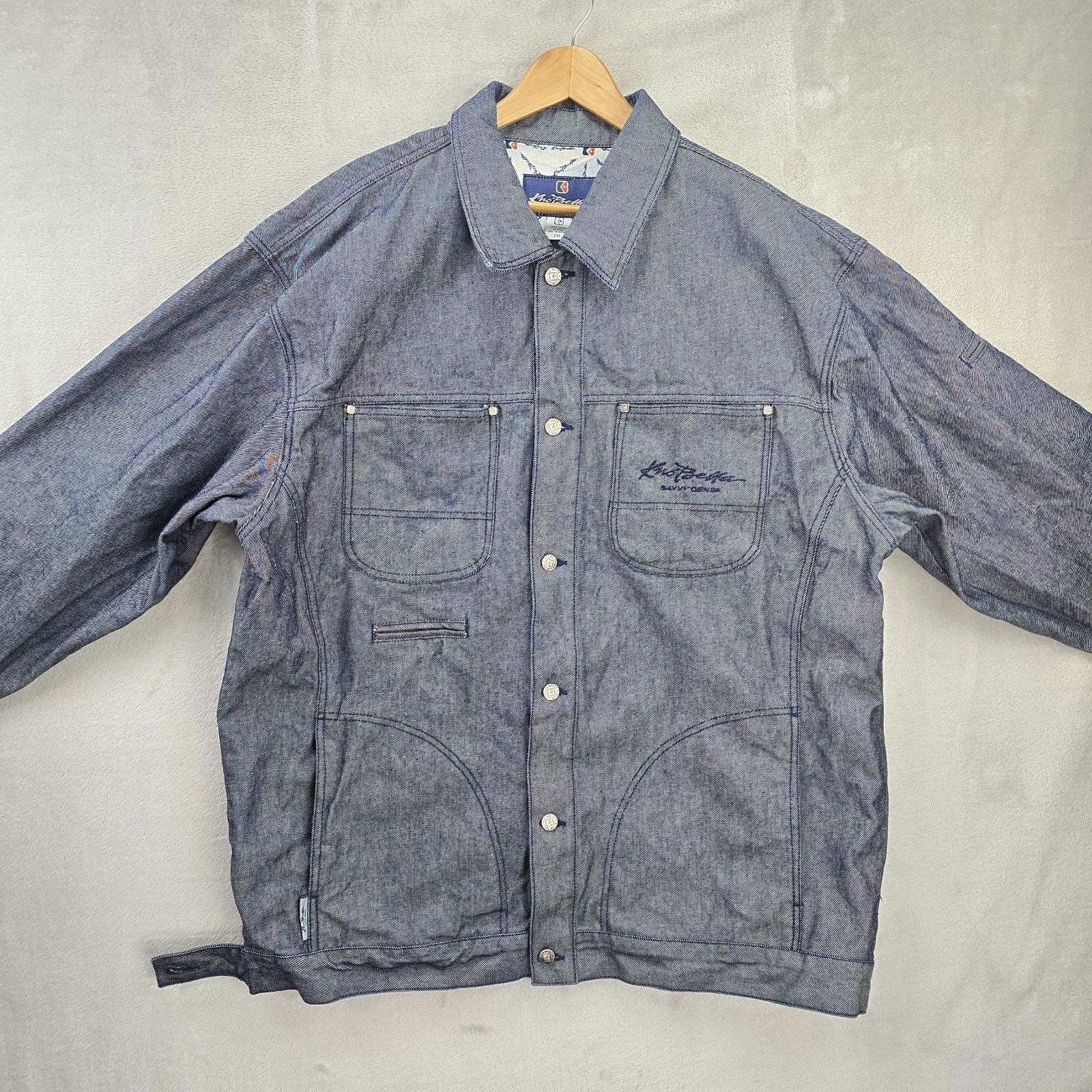 Other Vintage Kno Betta Savvy Denim Jacket Mens XXL Gorilla Y2K Size US XXL / EU 58 / 5 - 3 Thumbnail