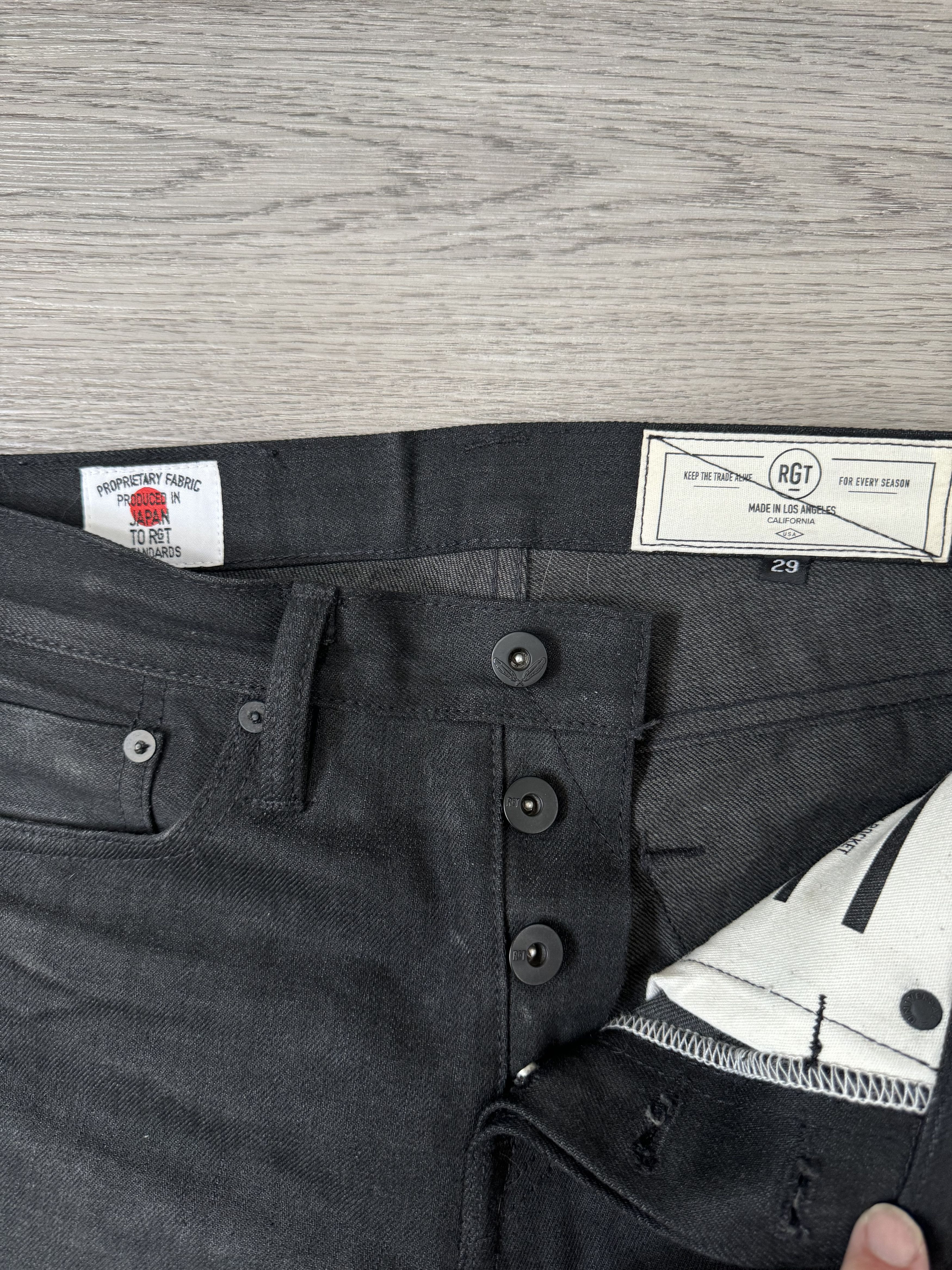 Rogue Territory Rogue Territory 11oz Stanton slim straight selvedge jeans Size US 31 - 4 Thumbnail