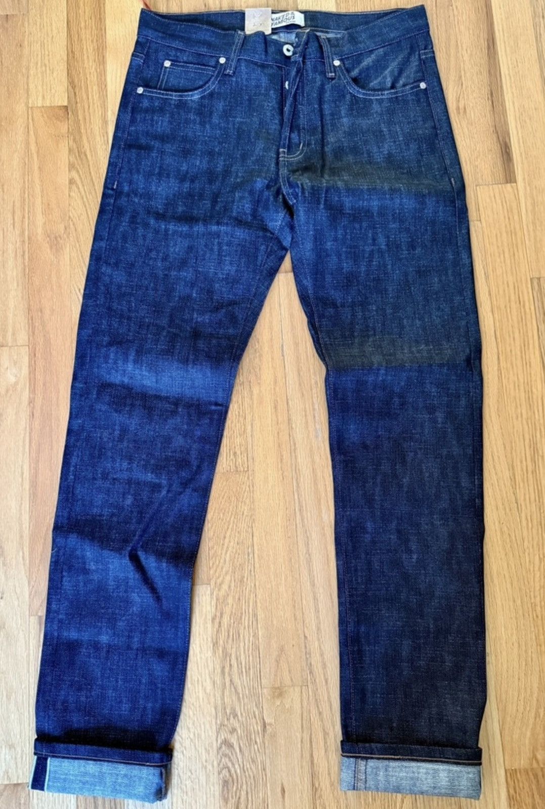 Naked & Famous Naked & Famous Broken Twill Slub Stretch Selvedge Super Guy Size US 32 / EU 48 - 2 Thumbnail