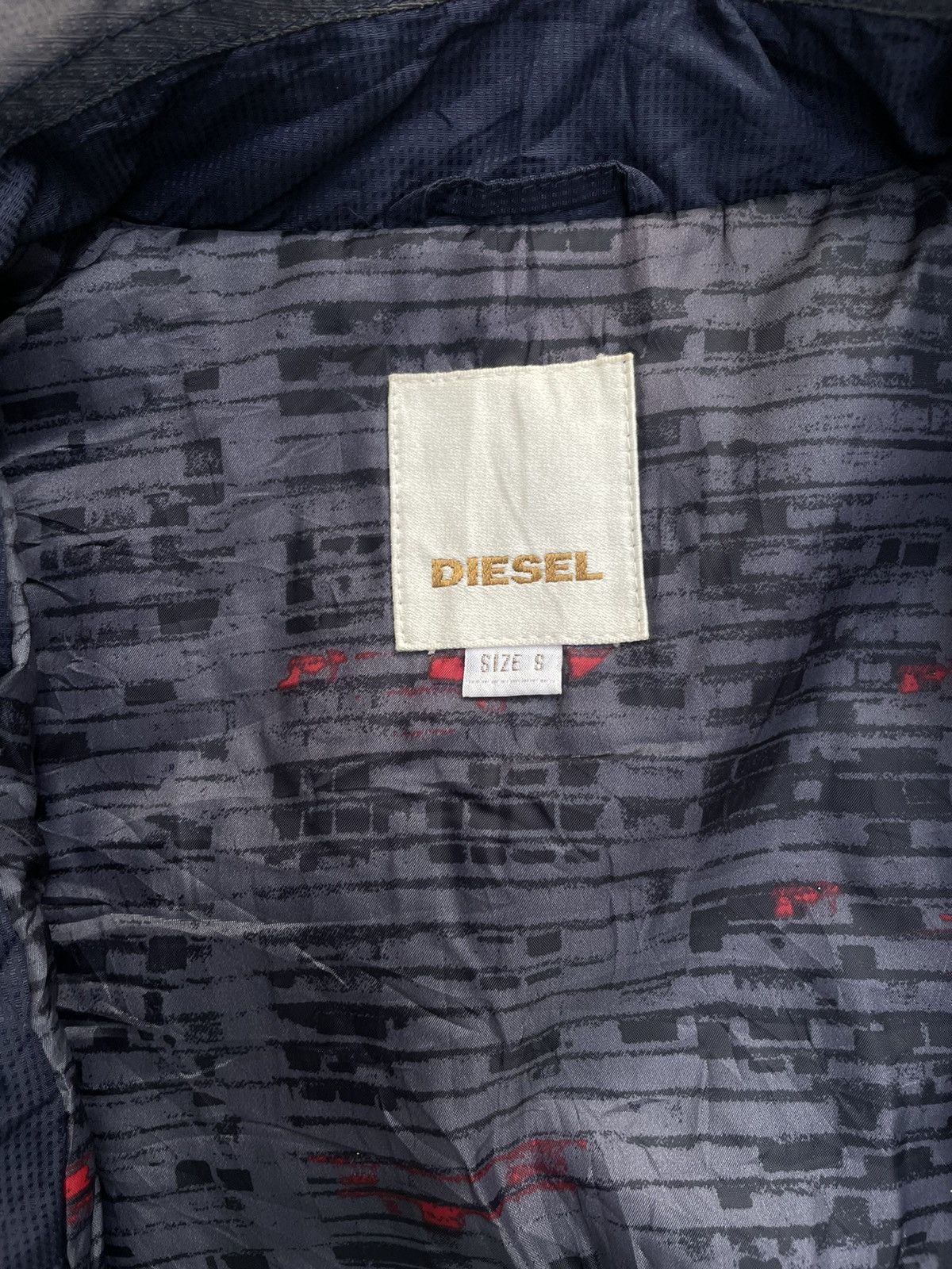 Diesel Diesel Assymetrical Punk Style Nylon Jacket Size S / US 4 / IT 40 - 11 Thumbnail