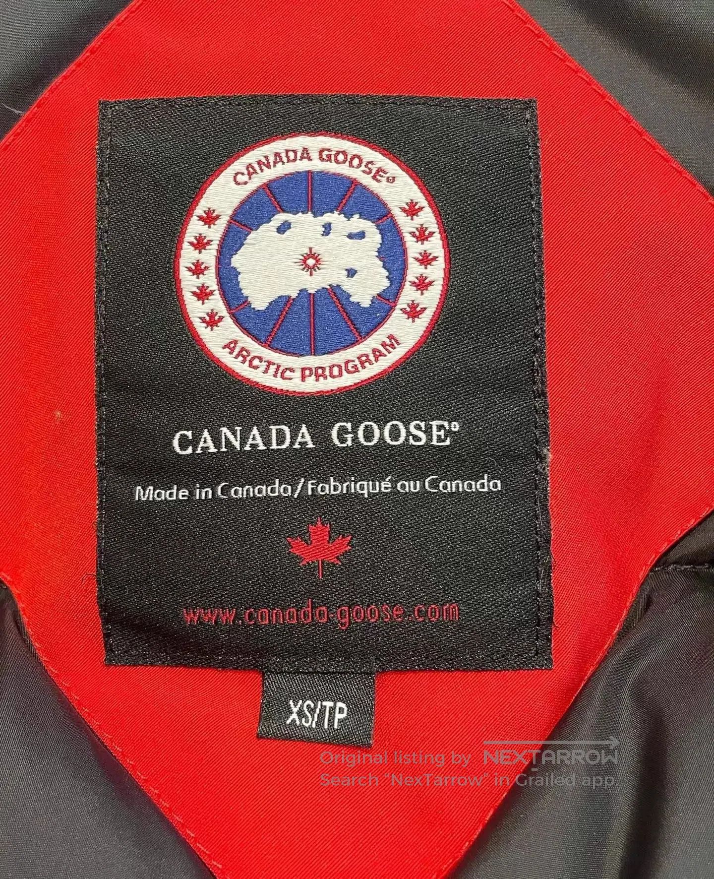 Canada Goose Red Parka with Fur Hood . Size US XS / EU 42 / 0 - 6 Thumbnail