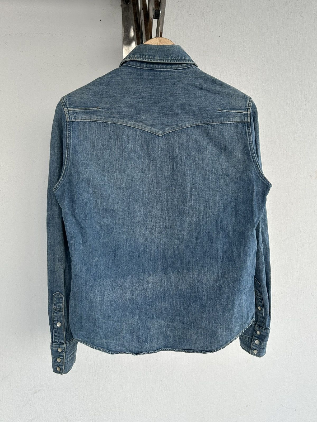 Number (N)ine Number Nine Western Denim Button Up Shirt Size US L / EU 52-54 / 3 - 2 Thumbnail