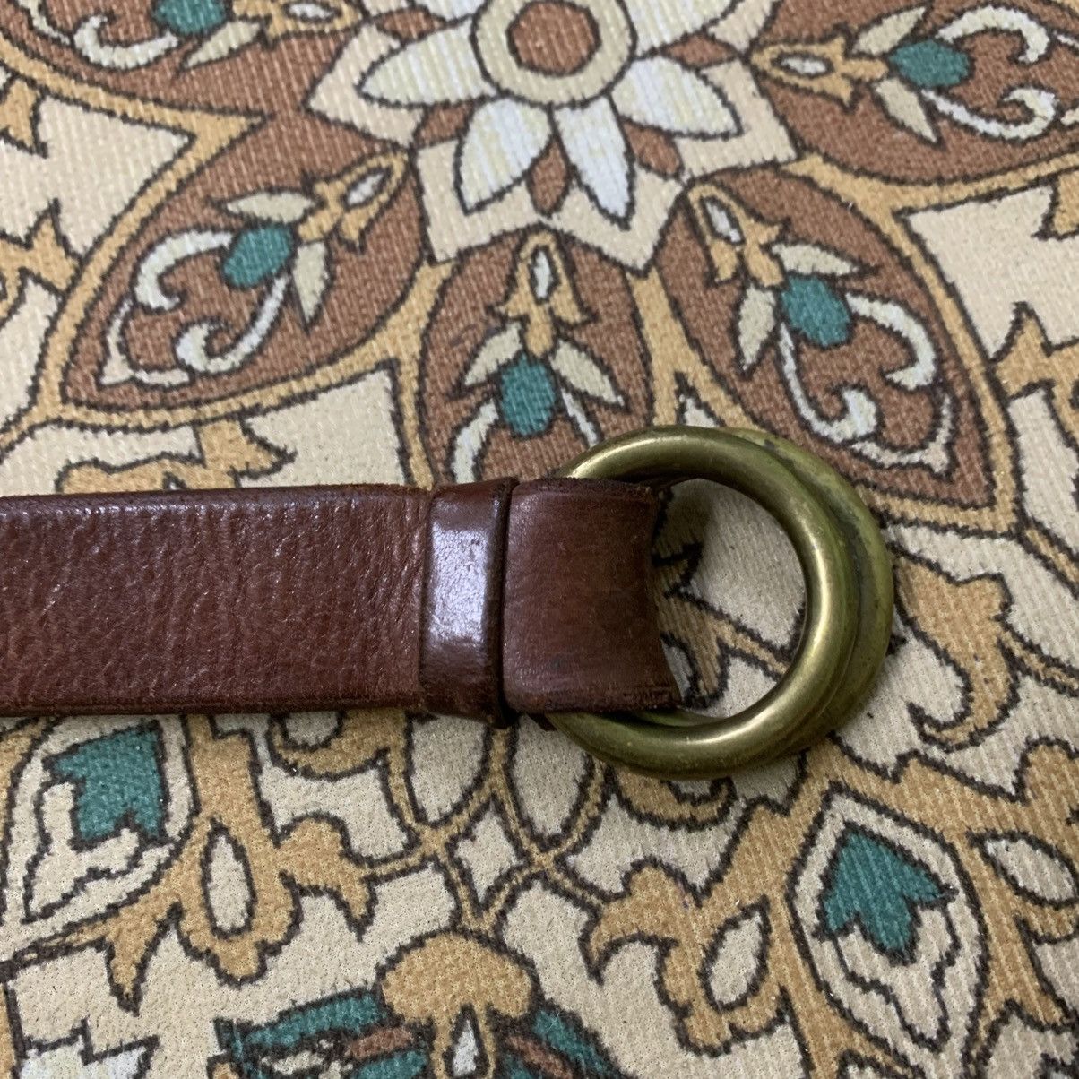 Polo Ralph Lauren POLO RALPH LAUREN LEATHER BELTS O-RING DOUBLE Size ONE SIZE - 9 Thumbnail