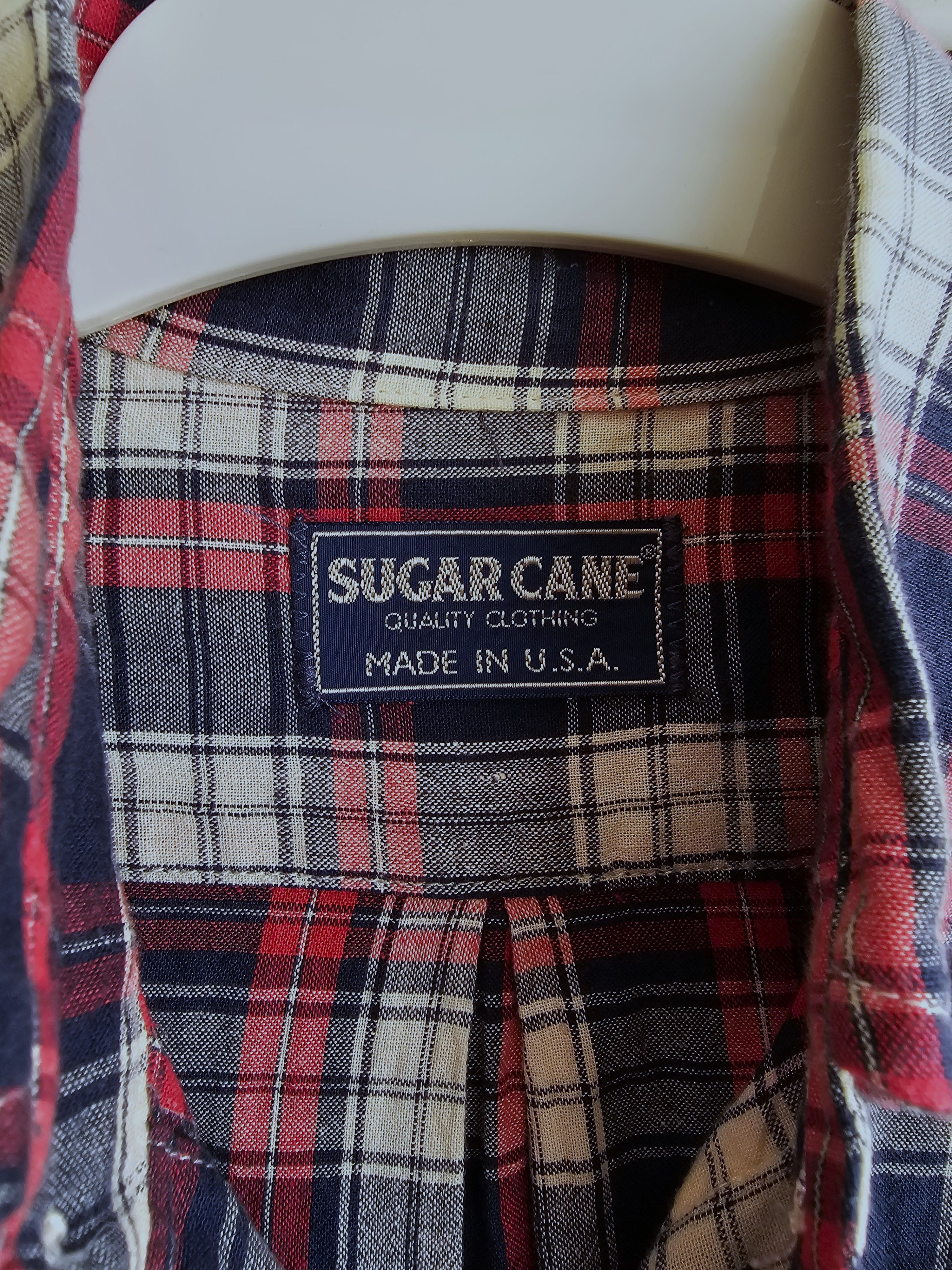 Sugar Cane Sugar Cane Long Sleeve Checkered Shirt Size US S / EU 44-46 / 1 - 4 Thumbnail