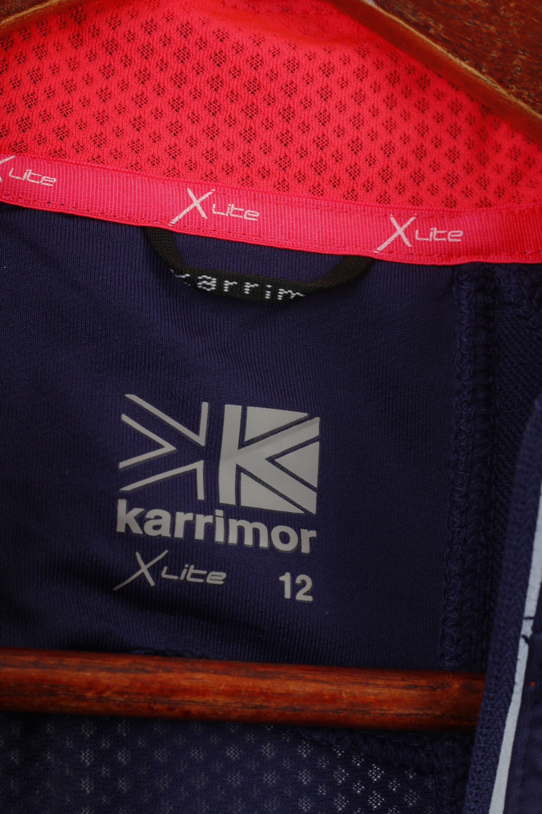Karrimor × Vintage Karrimor Woman 12 M Longsleeve Purple Zip Neck 10251 Size M / US 6-8 / IT 42-44 - 5 Thumbnail