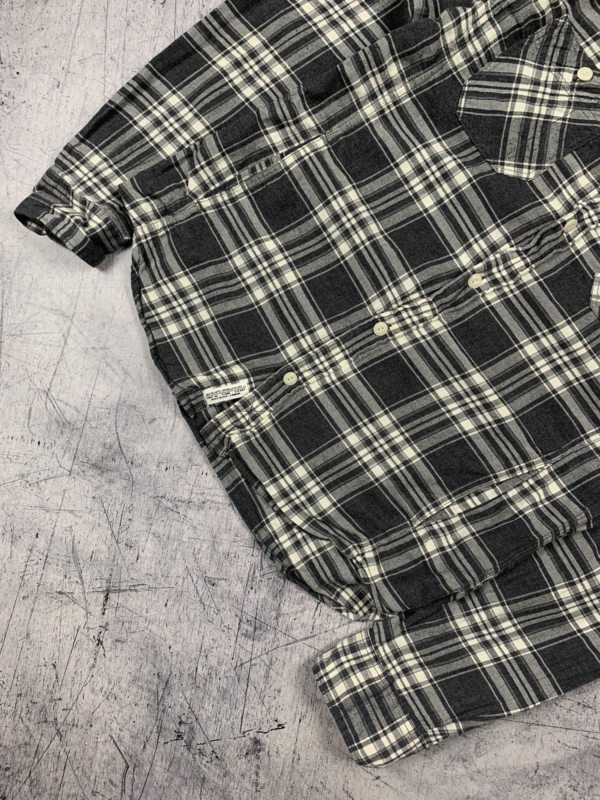Allsaints Allsaints Edgemont L SVL Shirt Plaid Long Sleeve Mens Size S Size US S / EU 44-46 / 1 - 3 Thumbnail